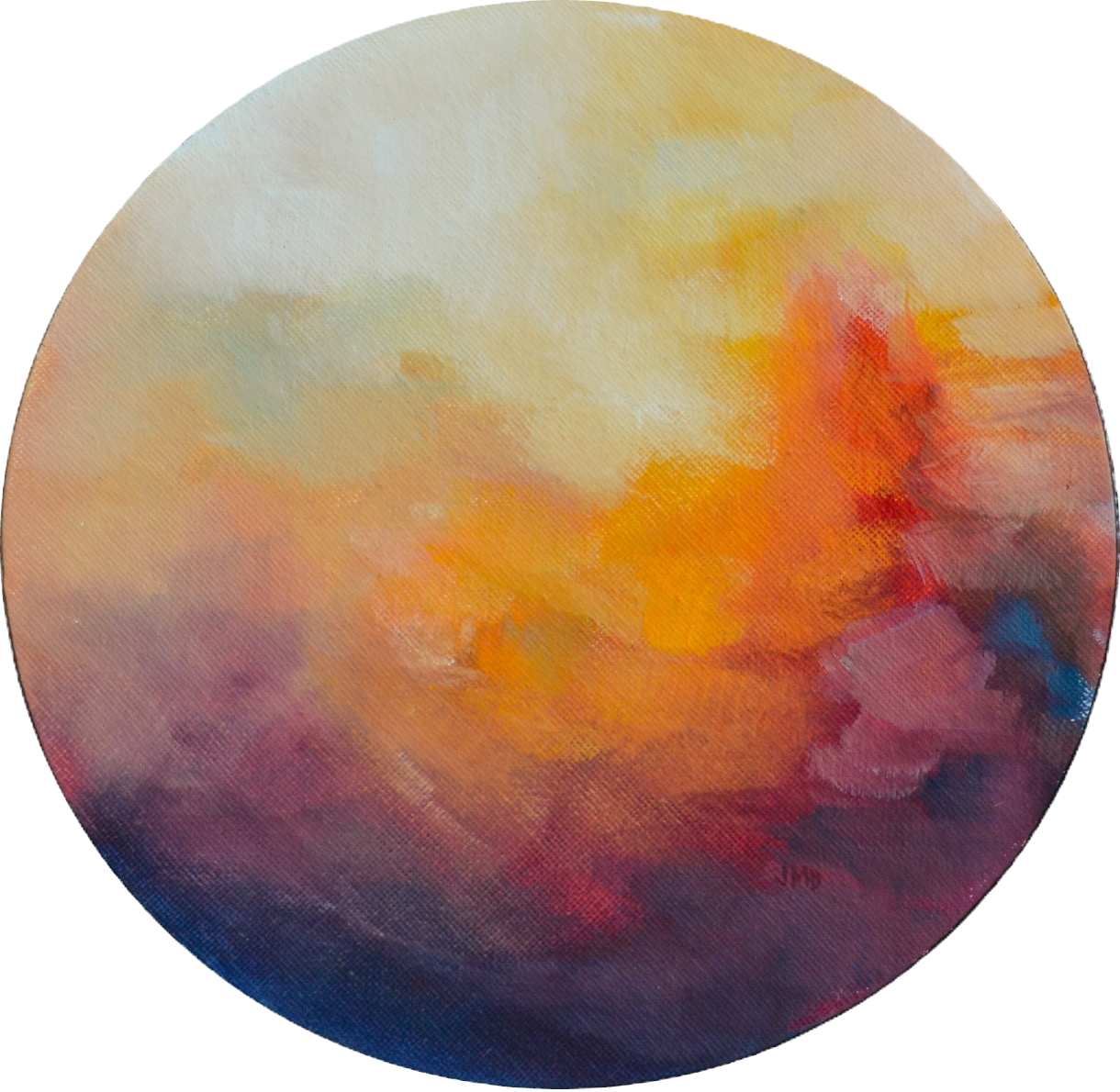Breath of the Wild | 8" Round | Oil on Canvas | $150