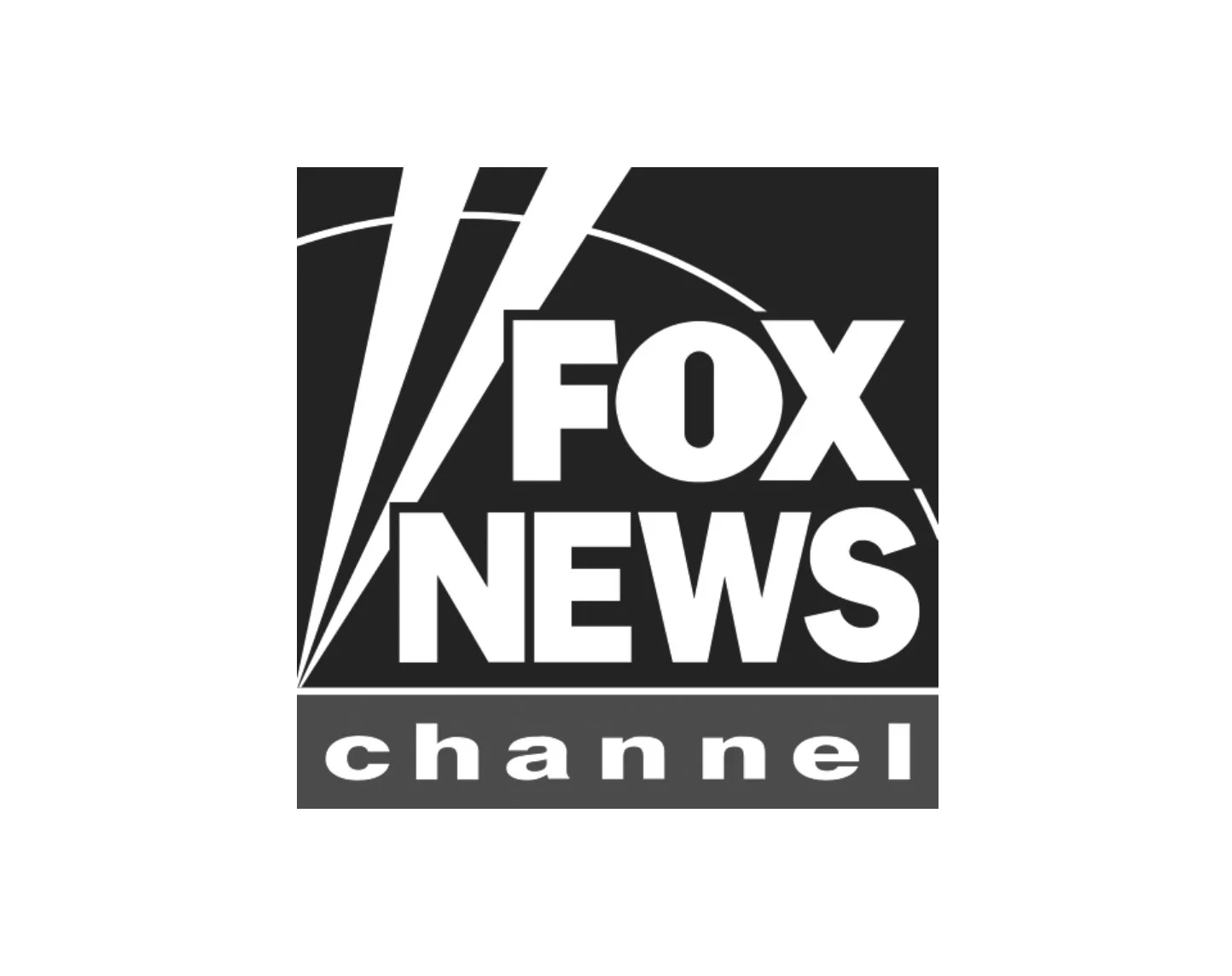 Black and white logo with the text 'FOX NEWS' in large letters and 'channel' in smaller letters below.