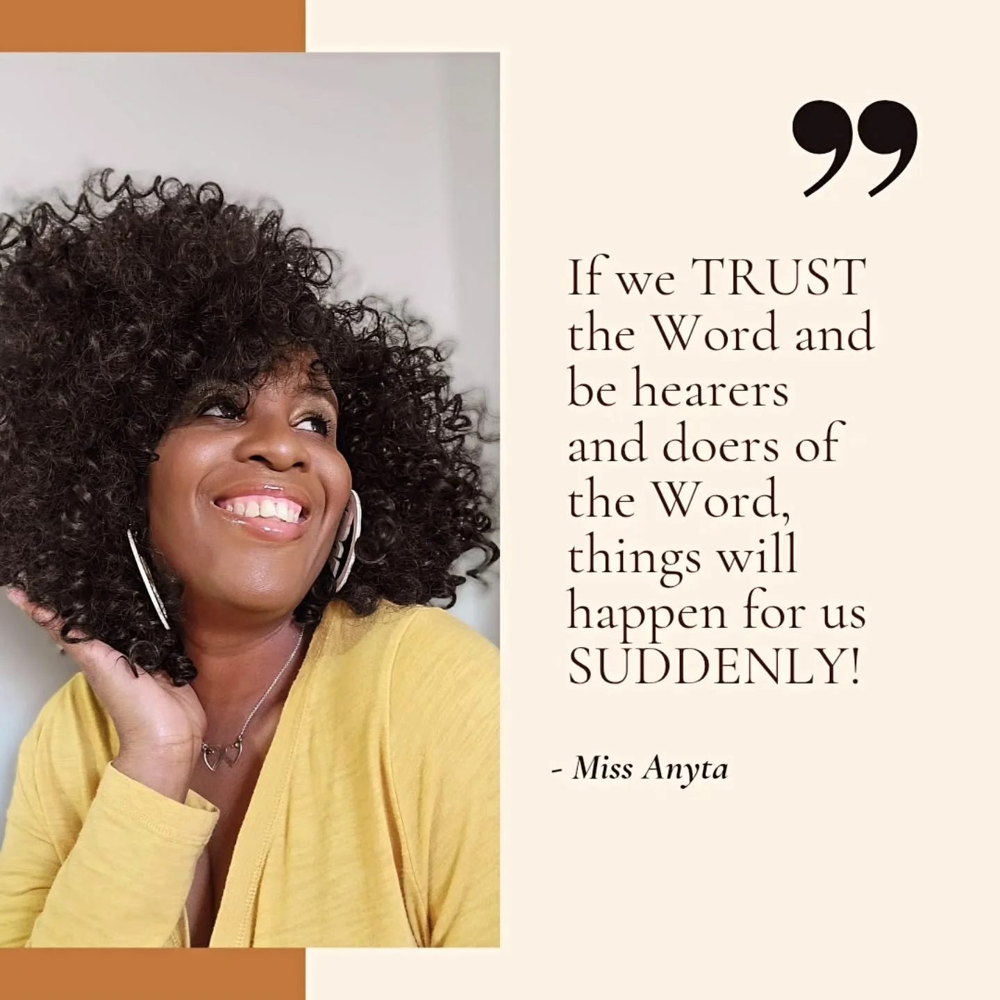 God wants us to trust His Word, honey! Your life will change for the better. 

What are some things you are believing God for? I'll be praying in agreement with you! 😊