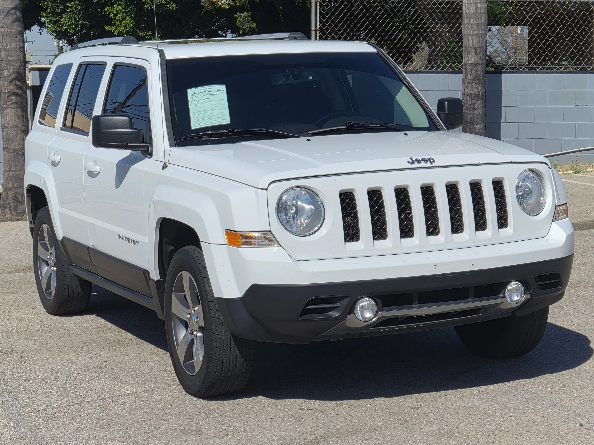 2016 Jeep Patriot