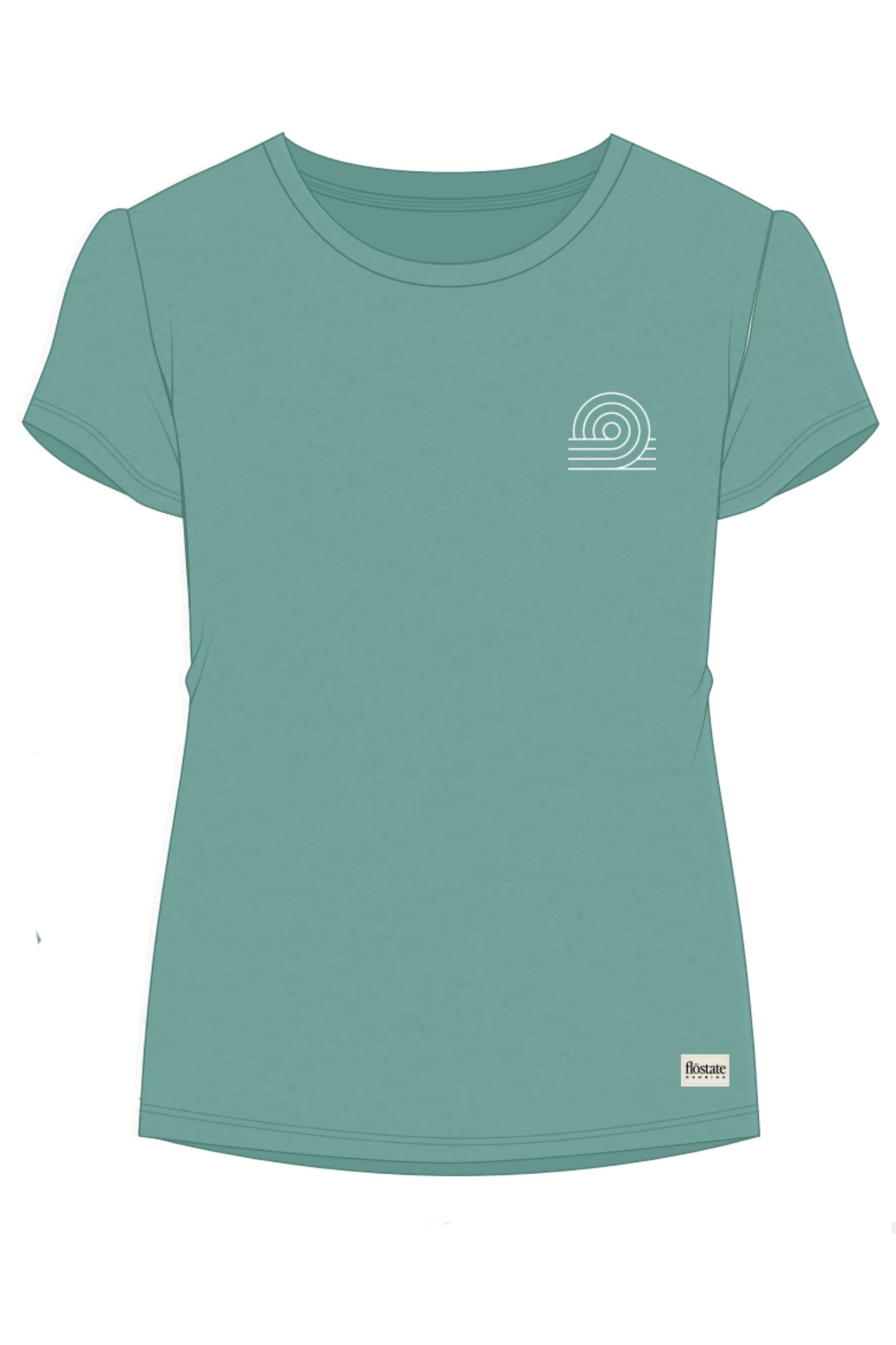 Womens Performance Loop T - Wasabi