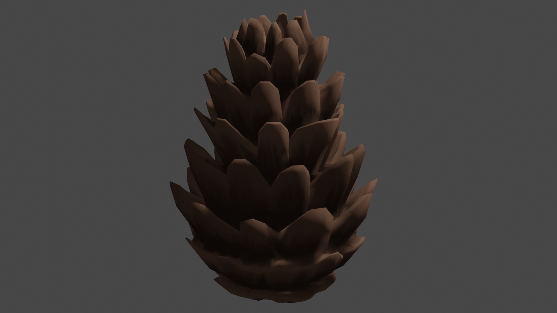 3D Modeled Pinecone