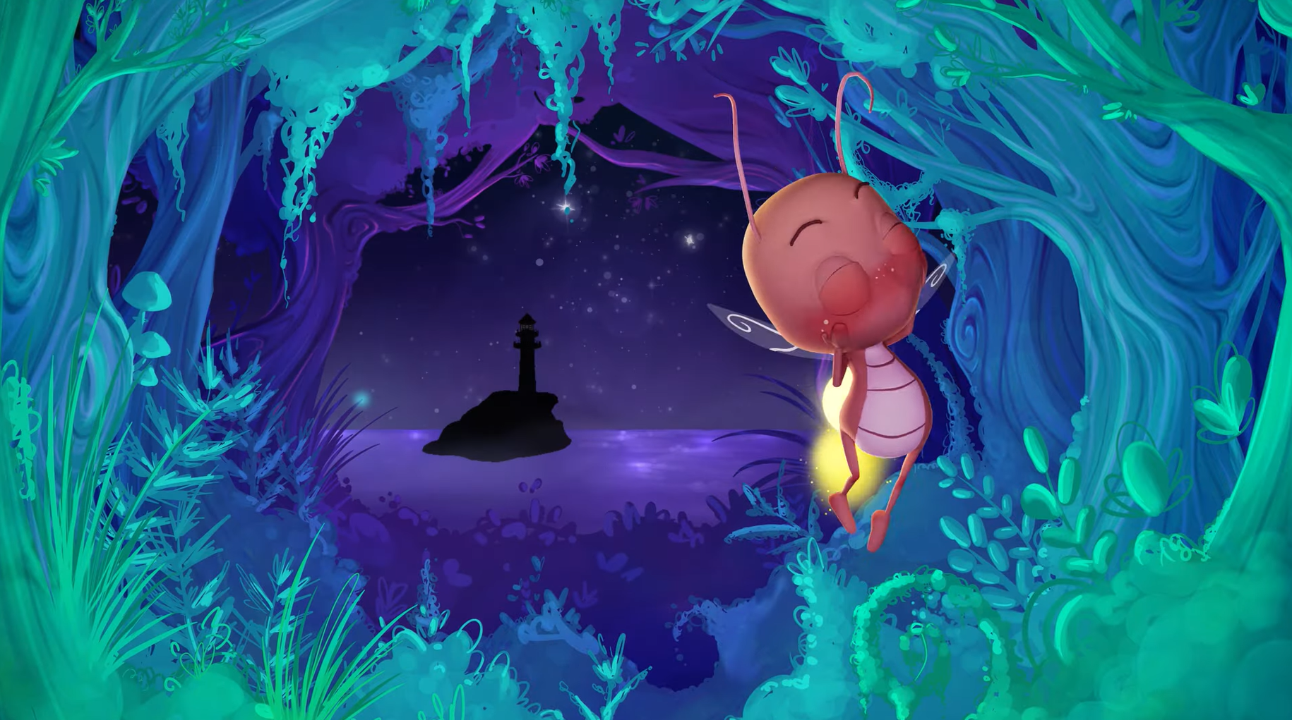 Still from the short film Love at First Light