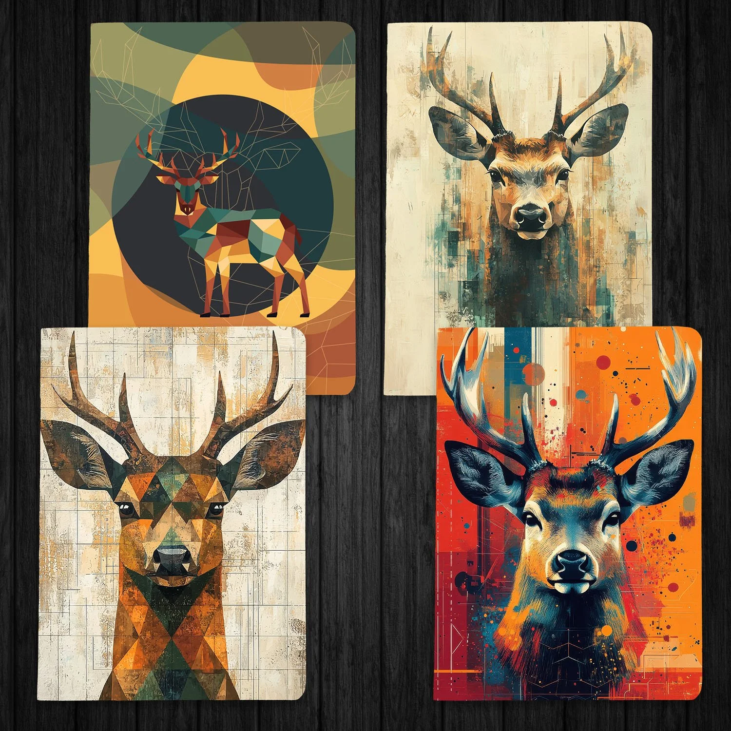 Geometric Deer Series