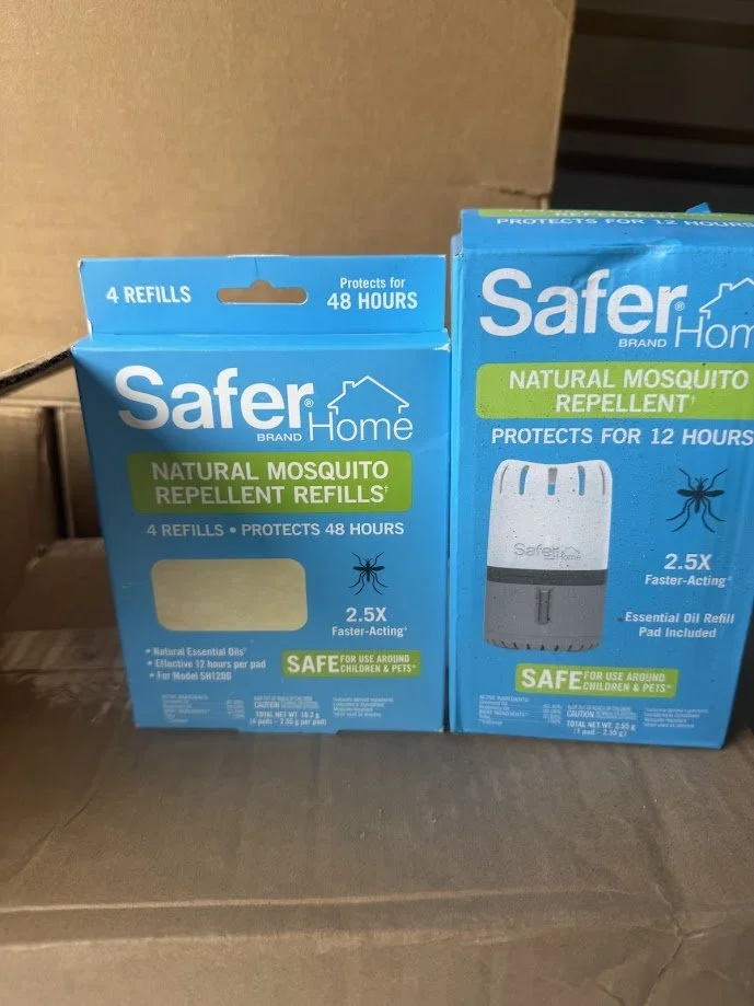 -FREE SHIPPING- Outdoor Mosquito Repellent & 4pk refills SET
