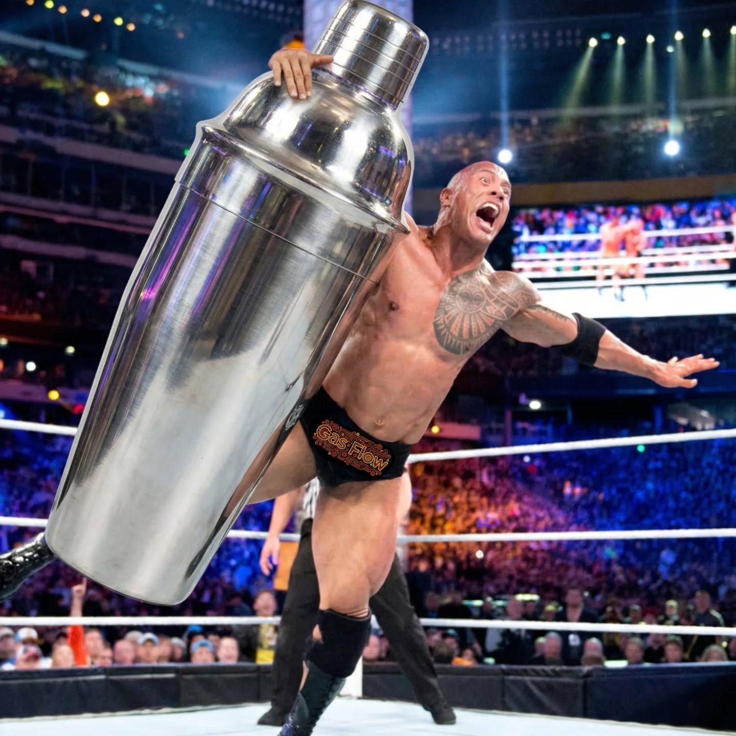 We're laying the smackdown on this jabroni's candy ass. #thedeathoftheshakertin #gasflow #bartenderlife #bartenderproblems #hospitality