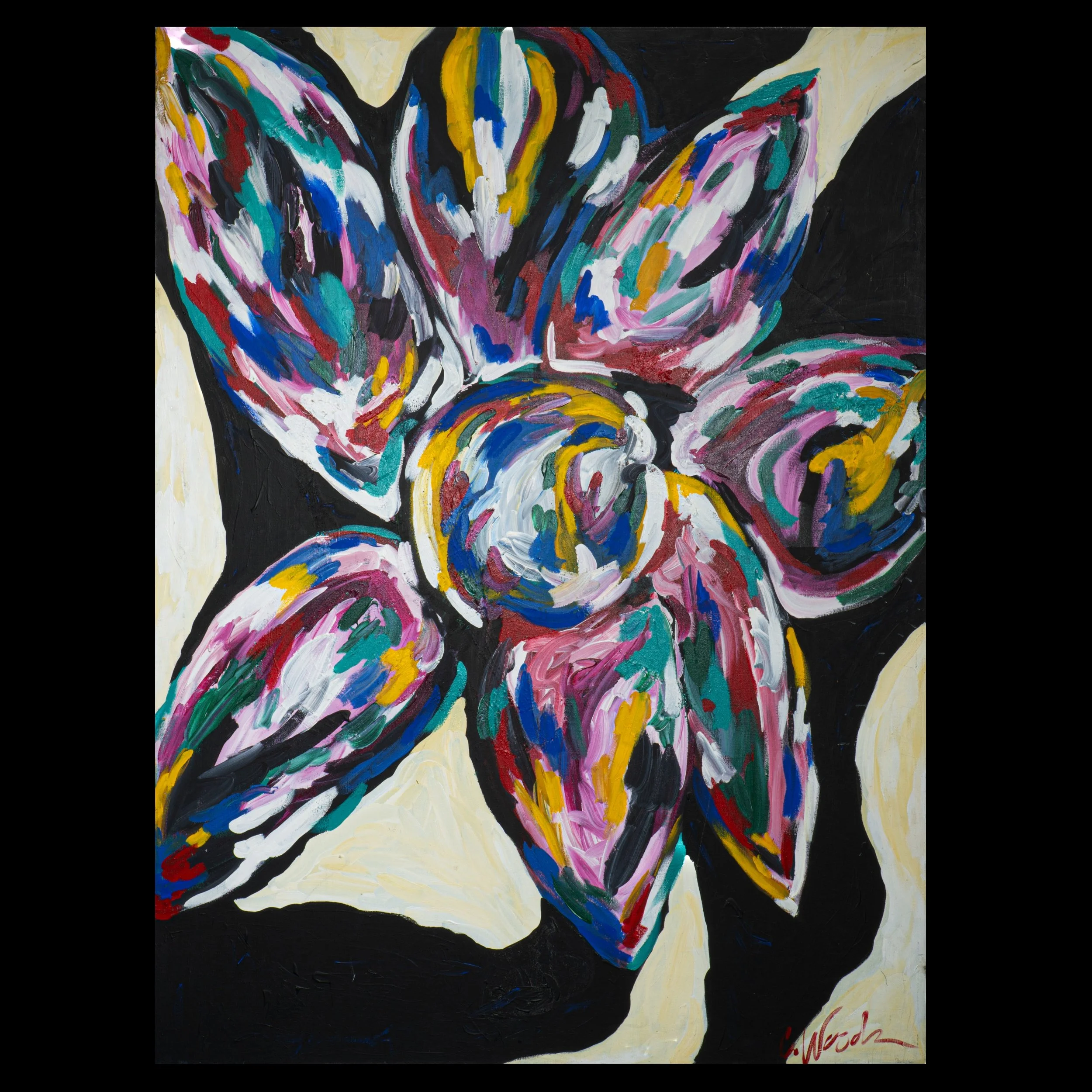 black, white, and color