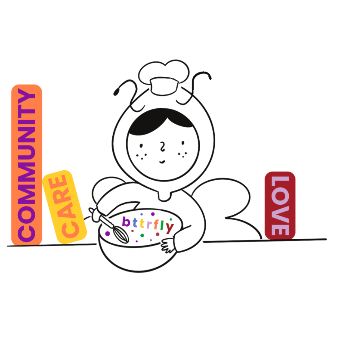 Illustration of Emmy representing care, community, and family support