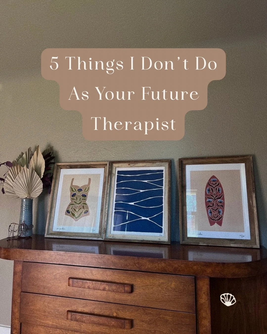 Here&rsquo;s what I won&rsquo;t be bringing into the room as your future therapist:

I won&rsquo;t expect you to already know what to say &mdash; some things take time to find words for.

I won&rsquo;t treat your progress like a straight line. Healin