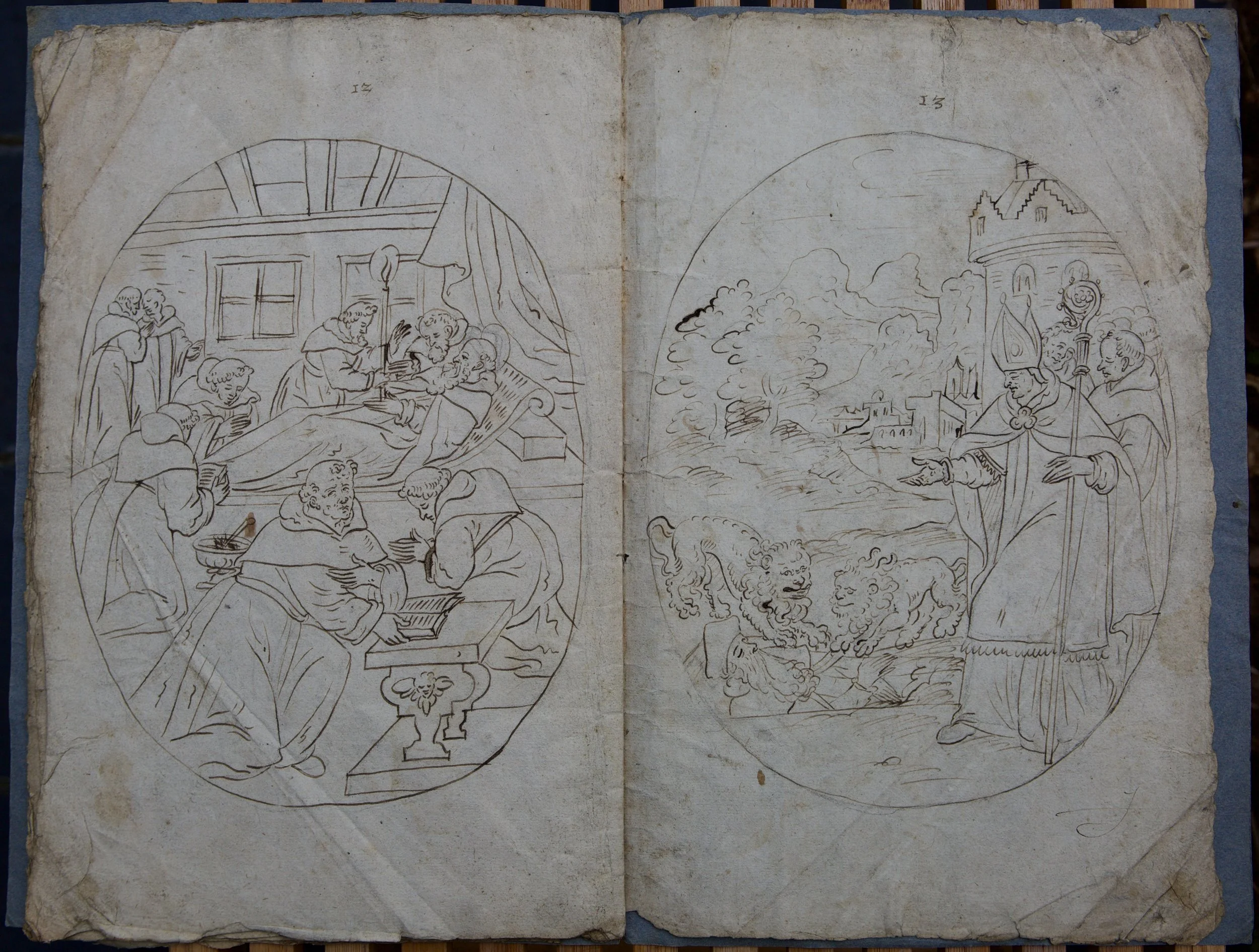 De Caumont boekje met vidimi ca. 1640