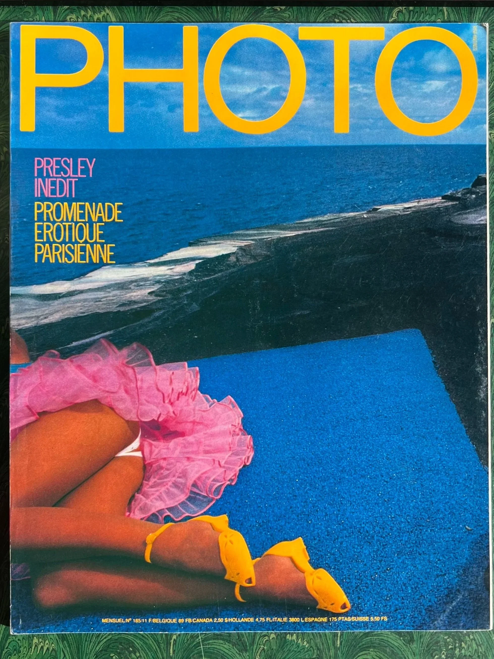 Vintage French "Photo" Magazine, Feb 1983