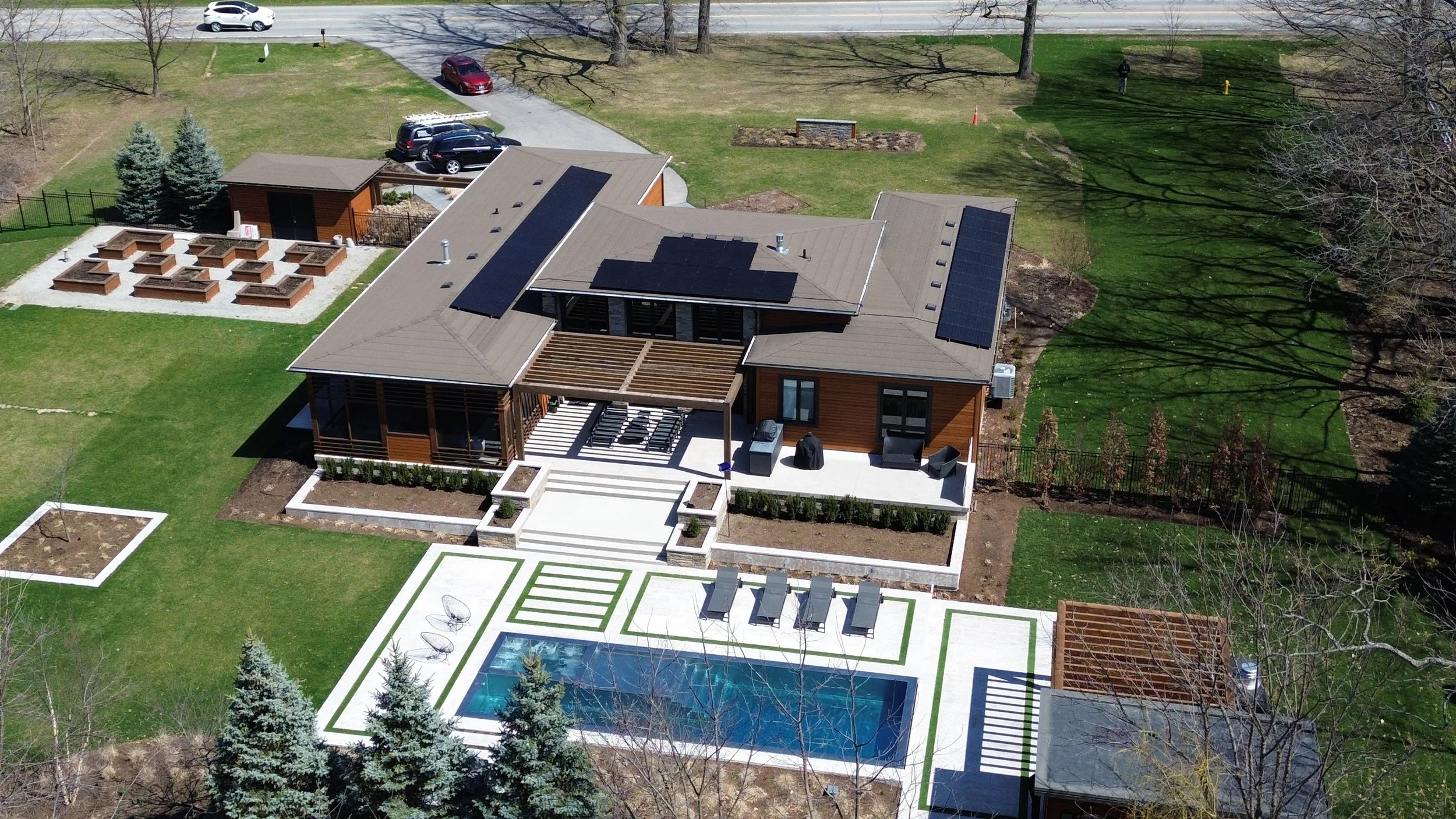 solar custom home