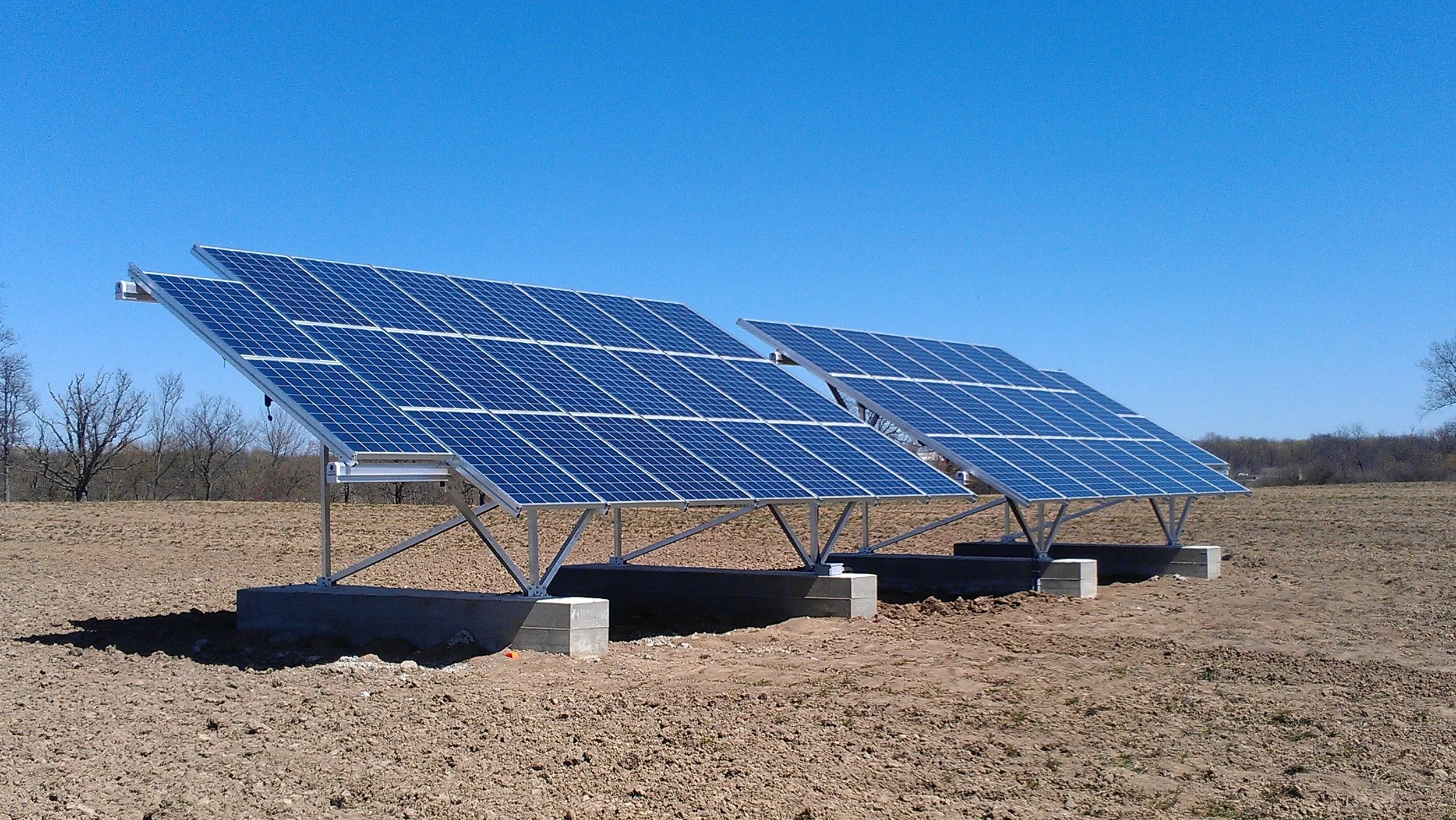 Ground mounted solar