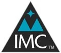 IMC logo with a stylized star above the letters IMC inside a black triangle