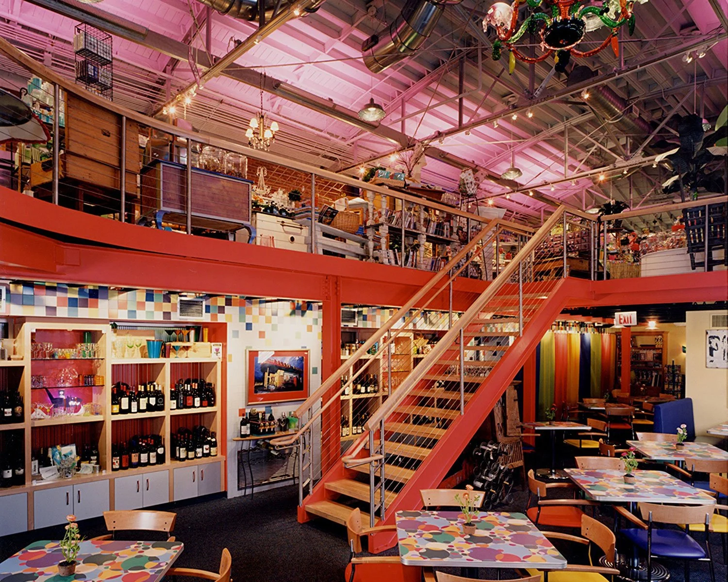 Adaptive reuse restaurant interior design and retail consulting for NoFo at the Pig Raleigh.