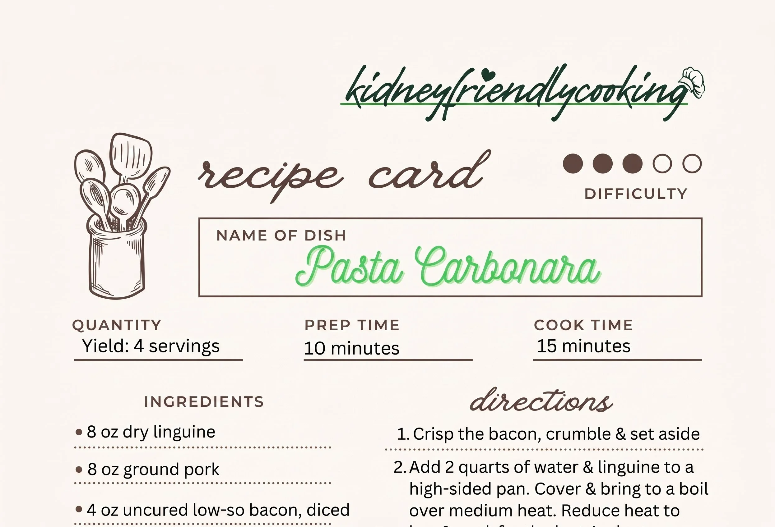 Download Our 5 Must-Have Kidney Friendly Recipes!