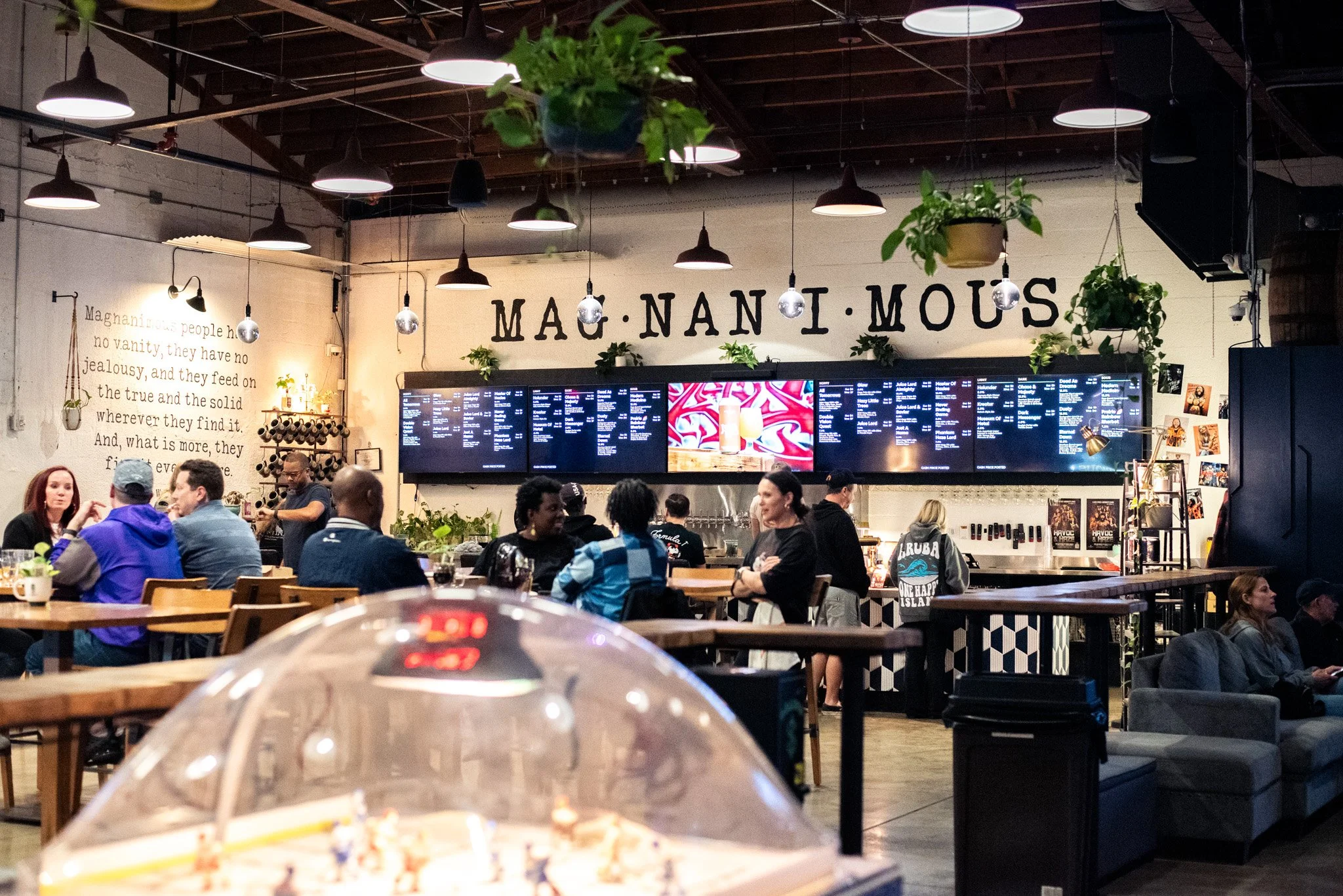 Interior photo of the Seminole Heights location of Magnanimous on Nebraska Avenue