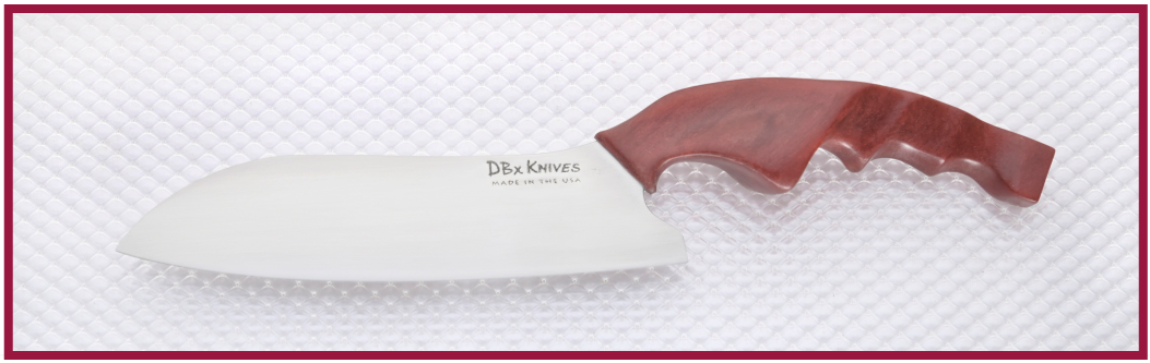 Gordon G right handed DBx 7 inch santoku — fitted handle Laurel MD