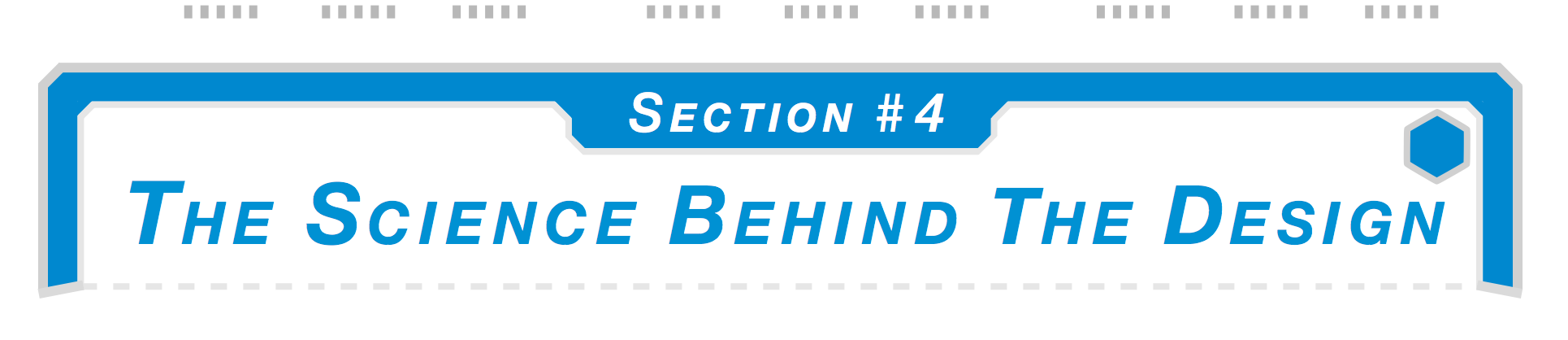 Section 4 — The Science Behind The Design: every DBx design claim is data-backed, research-validated and instrumented science-based. DBx Knives More Info page.