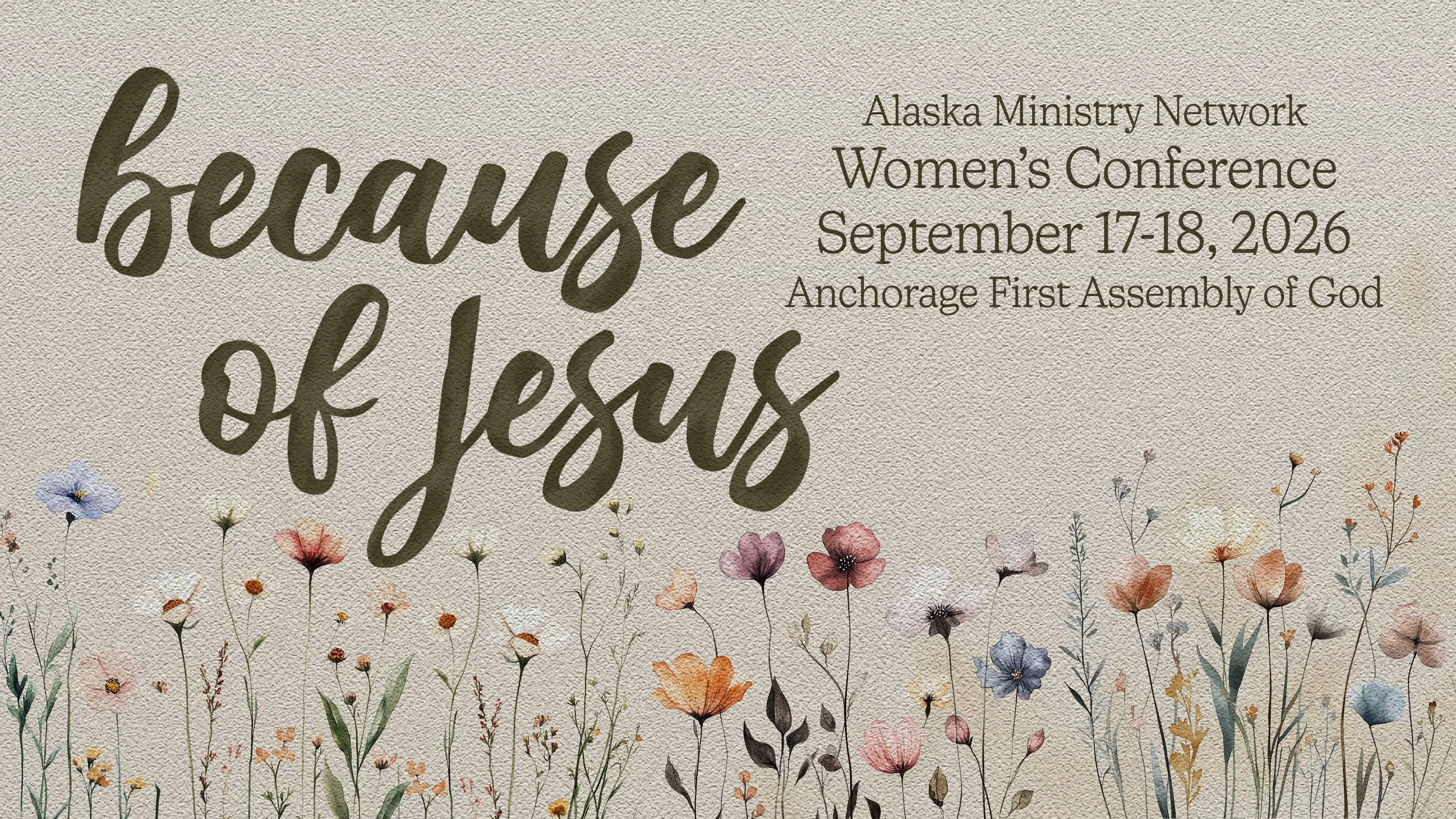 Because of Jesus Women's Conference