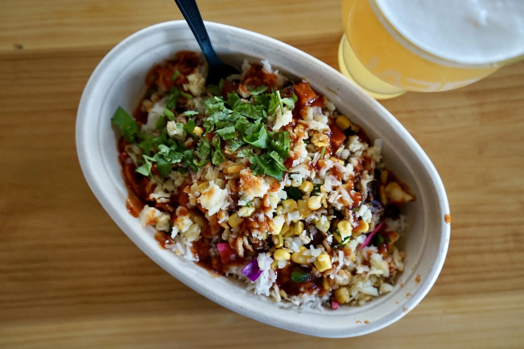 Oma Gourd Chicken Bowl