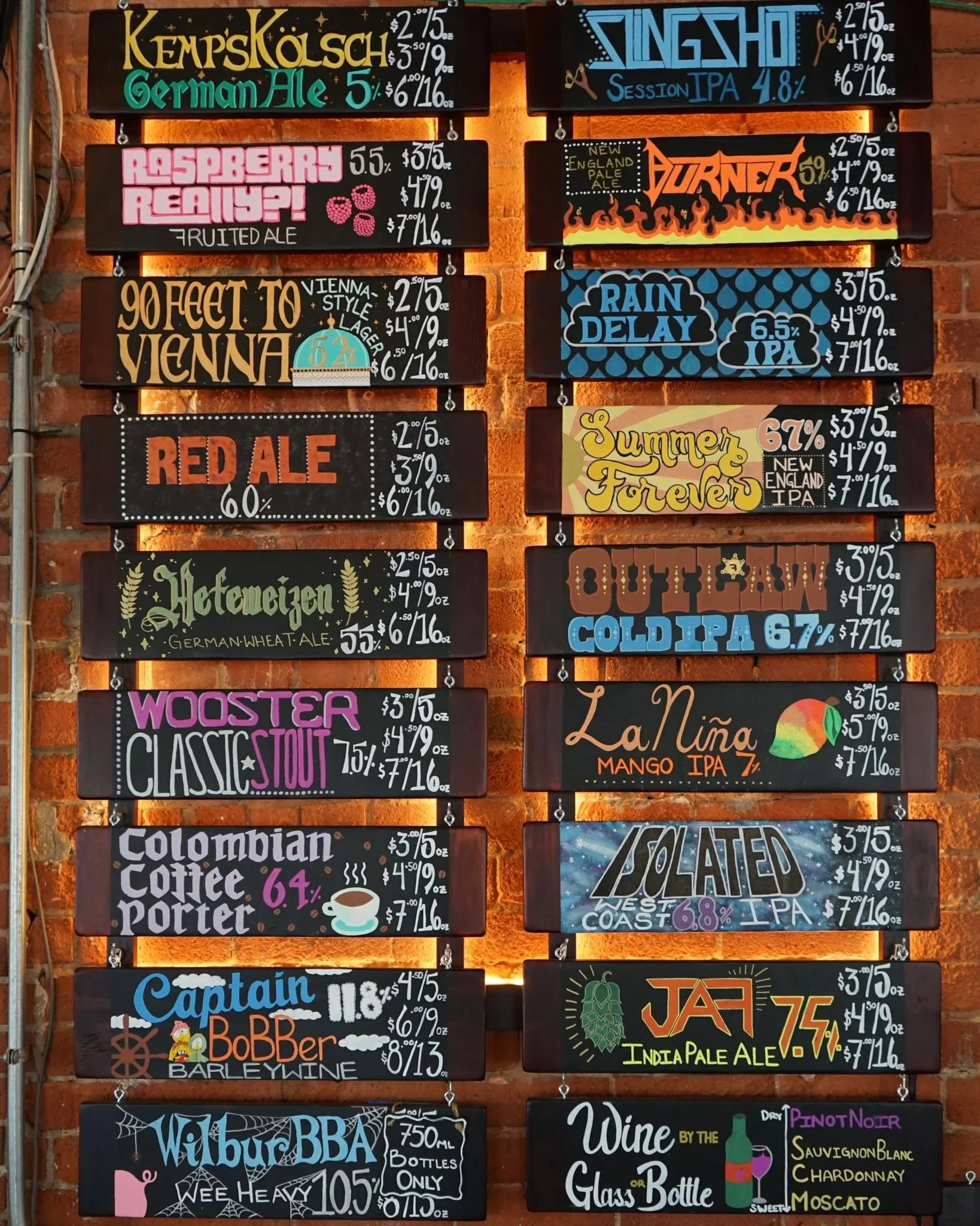 It's high time we updated you on our beer lineup. What are you ordering next? 🤔