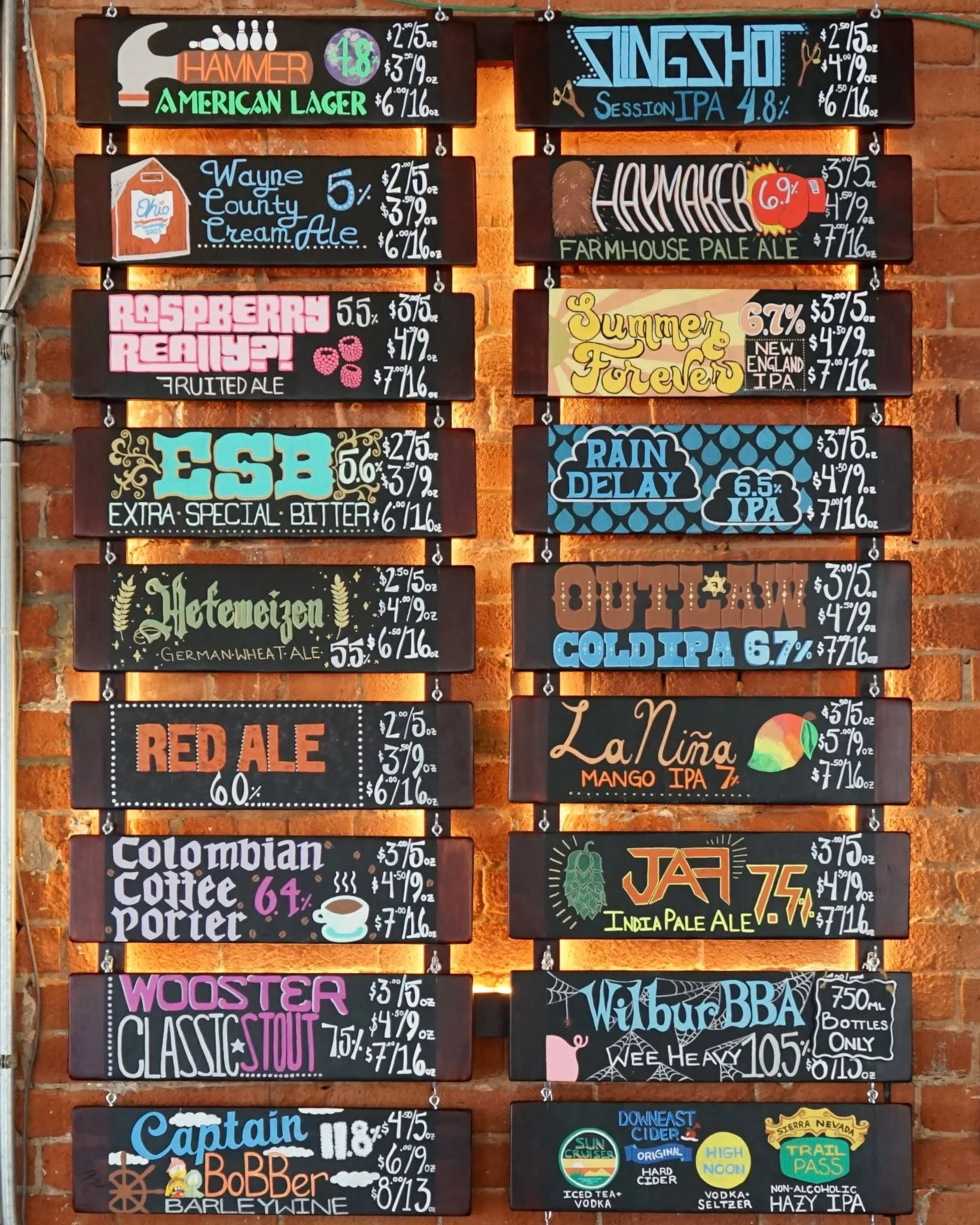 👀 Eye Spy a beer that hasn't been seen 'round these parts in 2+ years....

That's right, Wayne County Cream Ale is back on tap 🧑&zwj;🌾 🍻 You've been asking, and we are here to give the people what they want.

You may also notice some new addition