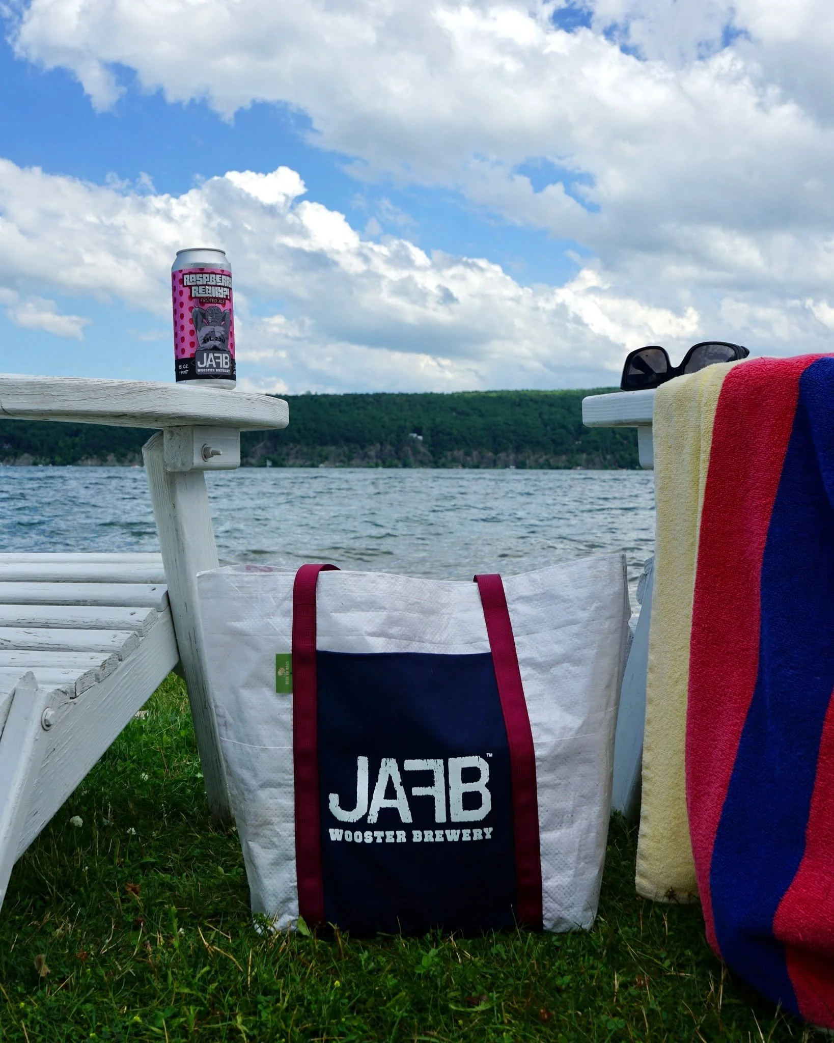 Hopefully your Labor Day Weekend is filled with views like these 🍻🌞

All you need is a good lawn chair &amp; to pick up a few 4-packs in your JAFB tote of course! Luckily we are open regular hours Saturday &amp; Sunday, then moving our hours up to 