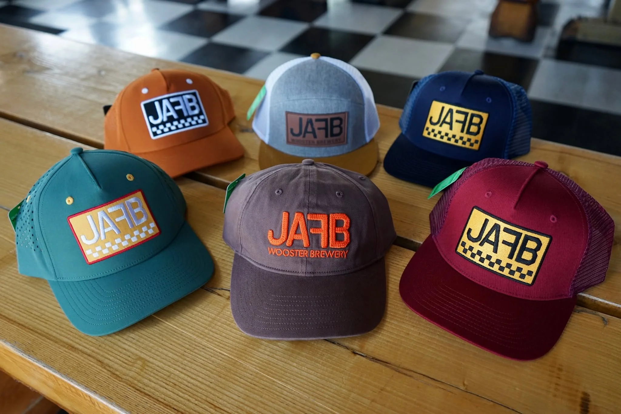 🚨New Hat Drop 🚨

A TON of new hats arrived, and just in time to refresh your Fall JAFB wardrobe! We restocked on some fan favorites, and added a few new ones to the lineup. With a selection of truckers, dad hats &amp; perforated performance options