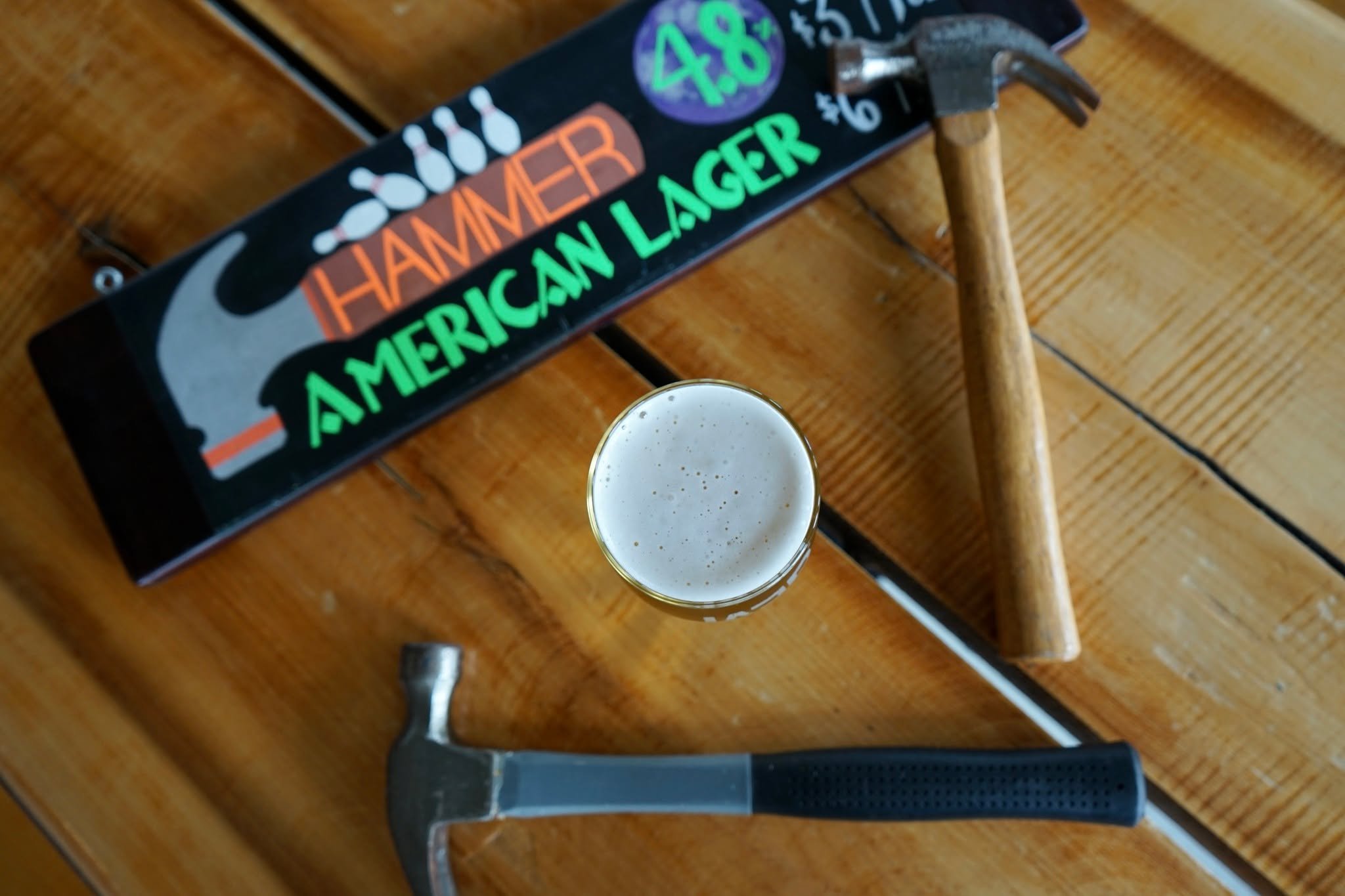 Monday after Woosterfest, and your boss just wont let up? Don't worry we have the perfect solution to chase those blues away. You just need a few Hammers to drive you thru to the weekend 🔨