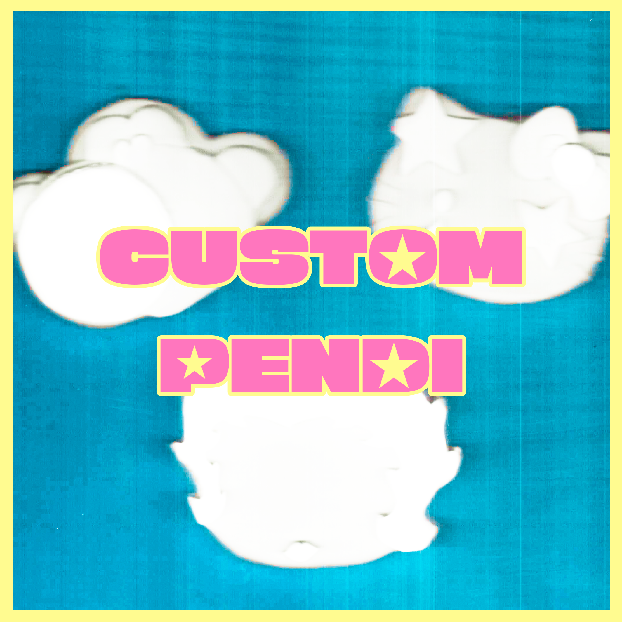 CUSTOM CLAY PENDI