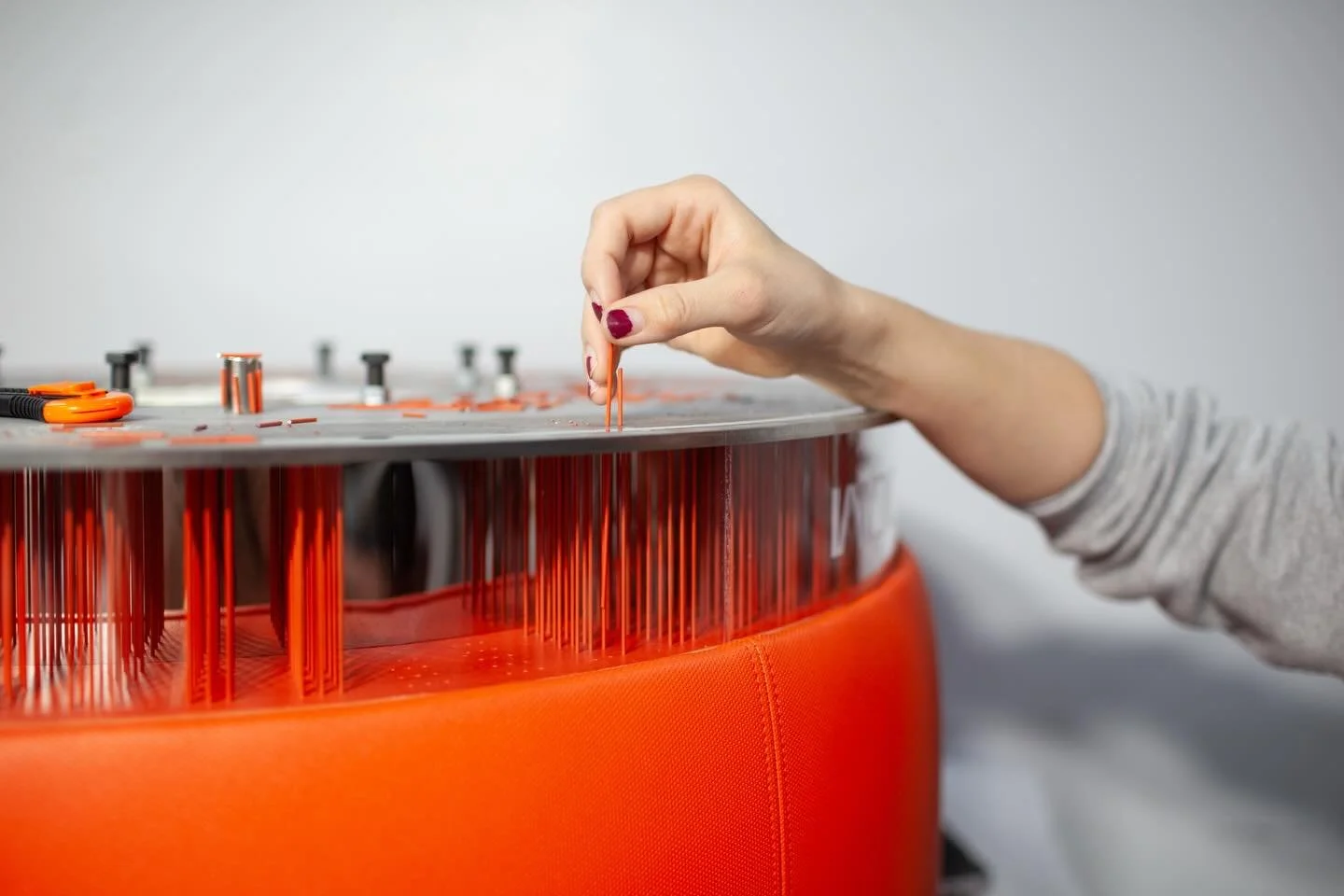 A few BTS shots of our team crafting some of the new fixtures for the revamped and shiny new @nike shop in downtown Portland! 

Nike N.A. Brand Design Retail
Senior Creative Director @truart1 
Senior Story Manager @karirowell 
Expert Story Designer @