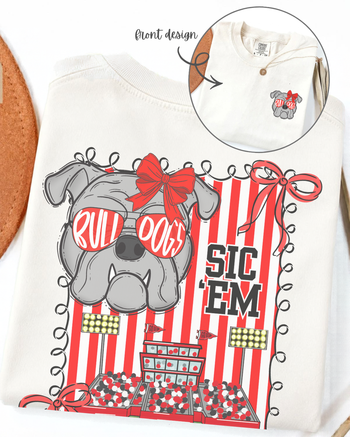 Preppy UGA Tee