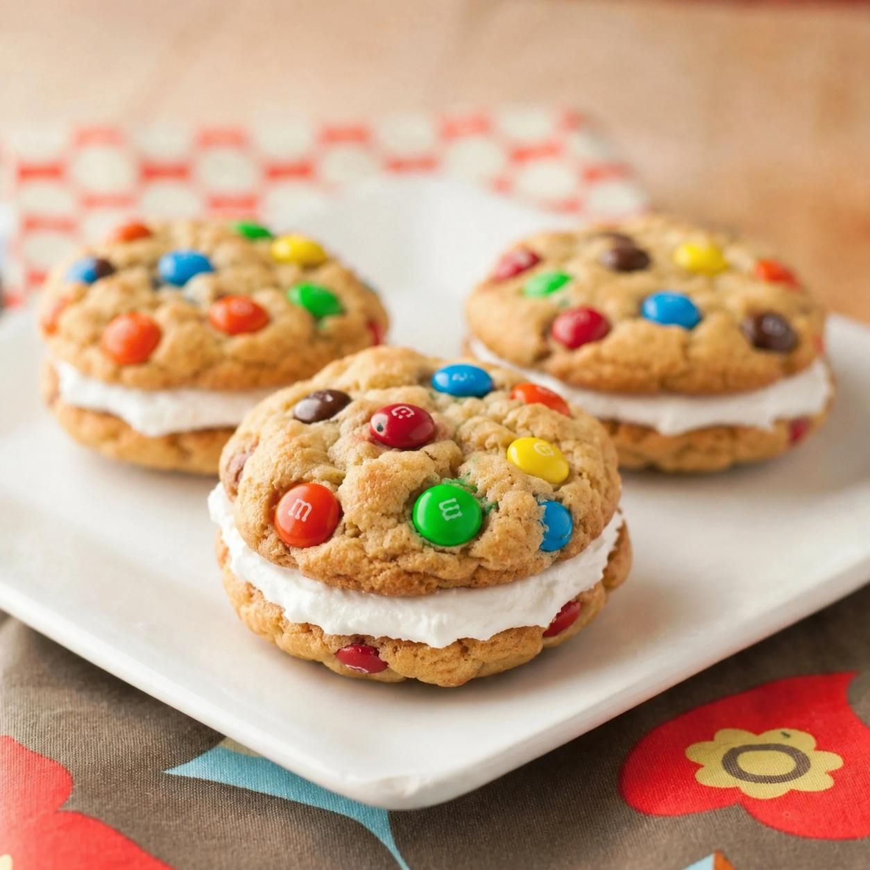 Mini Double Doozie M&M Cookie