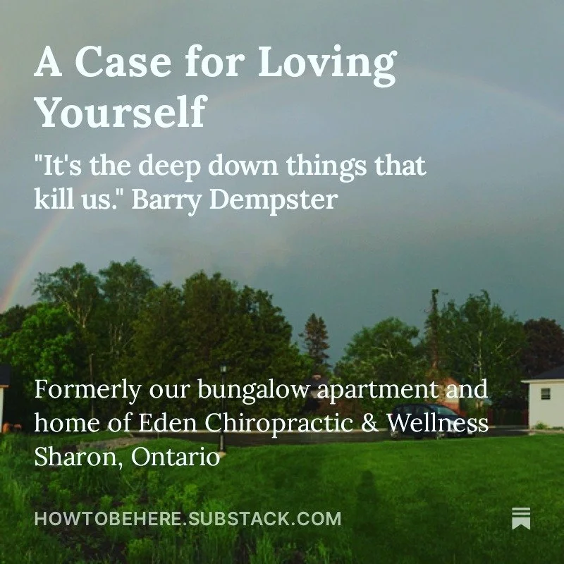 I wouldn't have learned my own personal #howtobehere if I didn't live and feel through the "deep down things" that were killing me. 

If you're 'in the fire' or you feel like the deep down things are killing you, never give up. And do somet