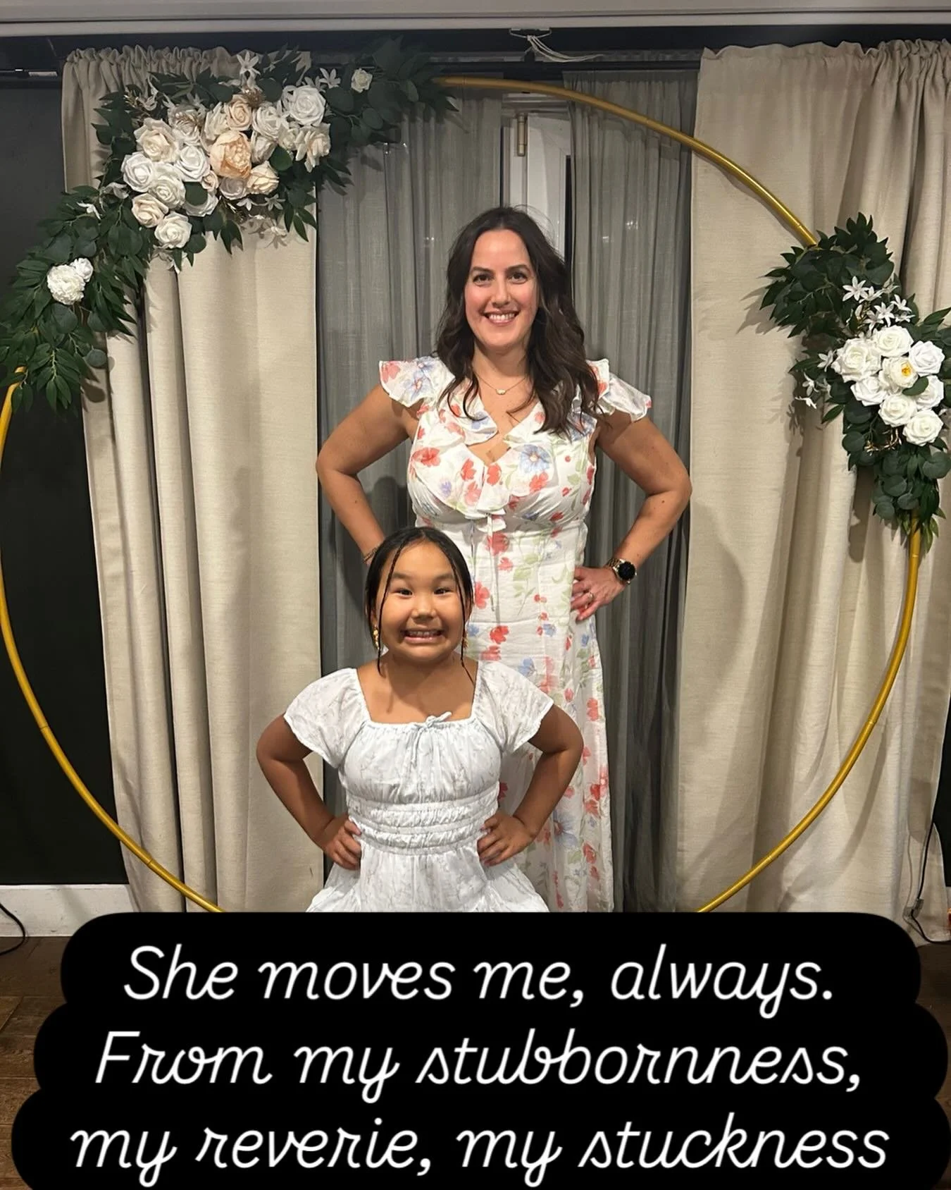 This kid #heavenlyhannah, my #wildsoul outside my body. #howtobehere #thisishappiness #firstwedding