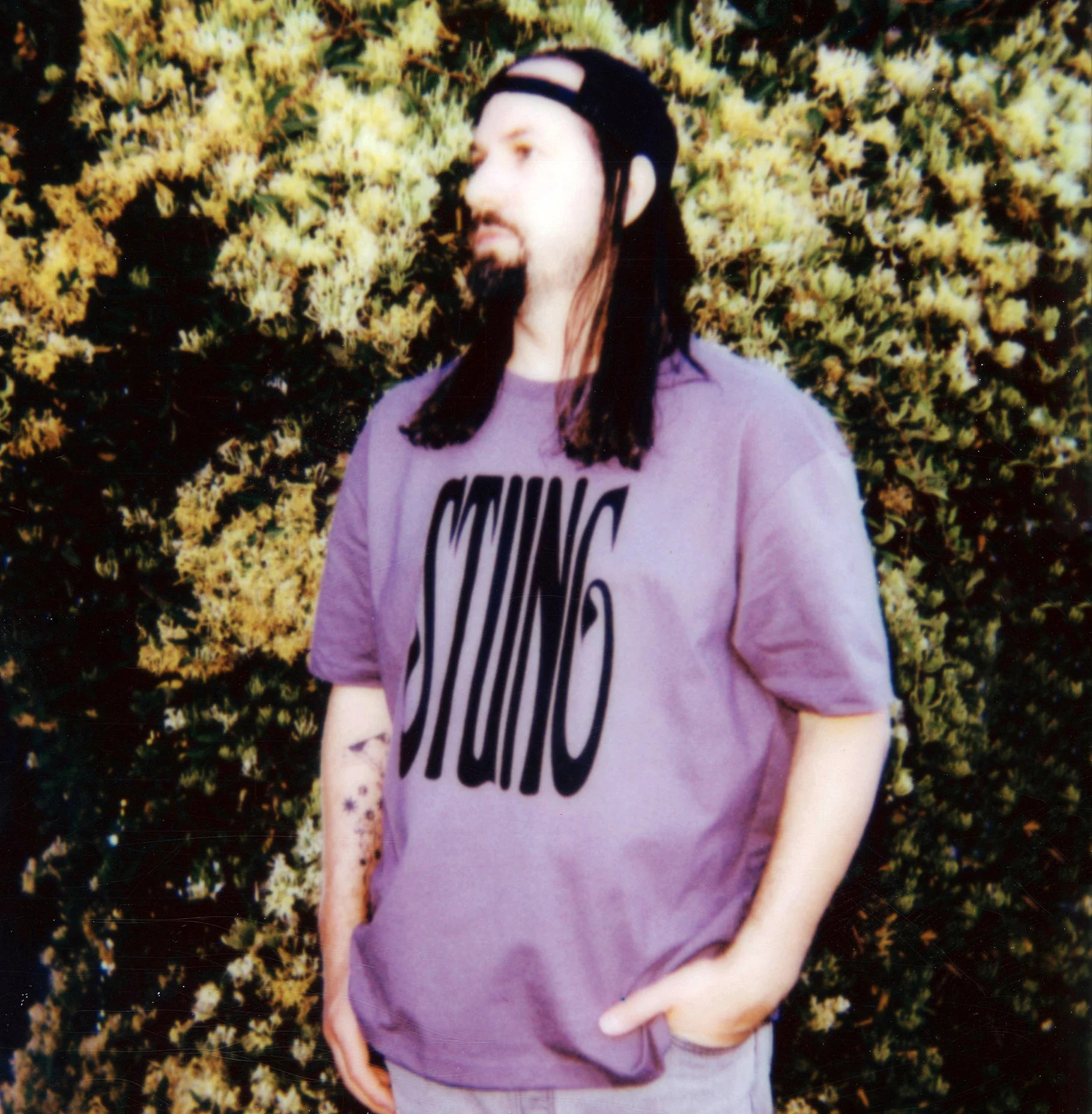 Purple Storm oversized T