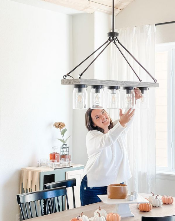 Jar Chandelier 3
