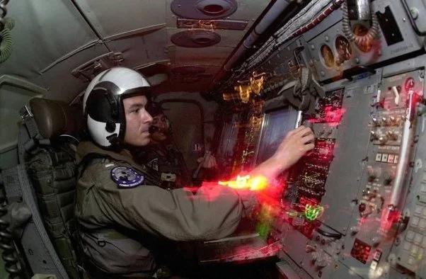 Warfighter in aircraft