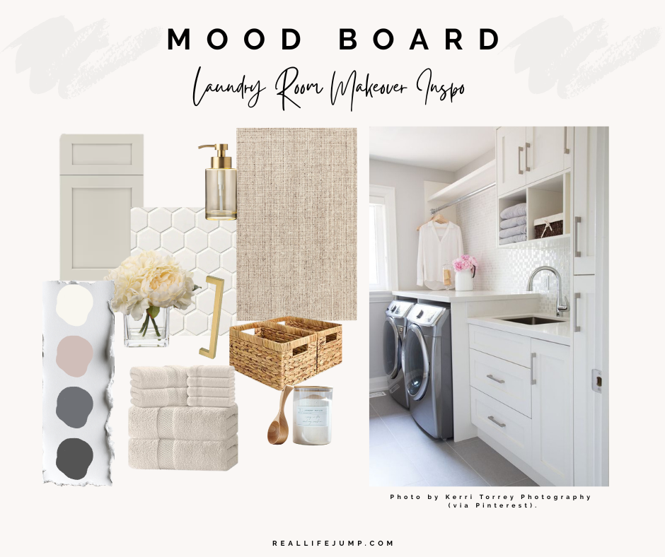Laundry Room Refresh: From “Done” to Designed (Before + Mood Board)