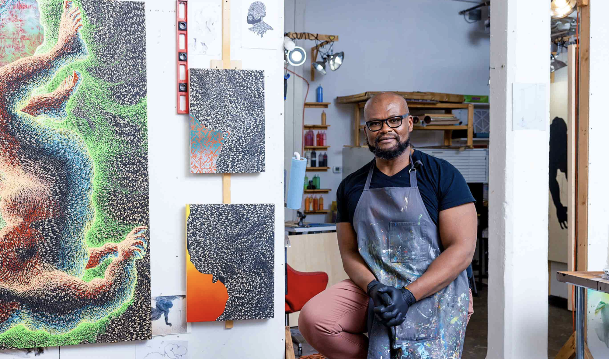 Didier William Studio Visit