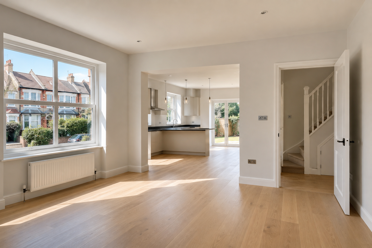 Professional end of tenancy cleaning service in London preparing a property for the next tenant.