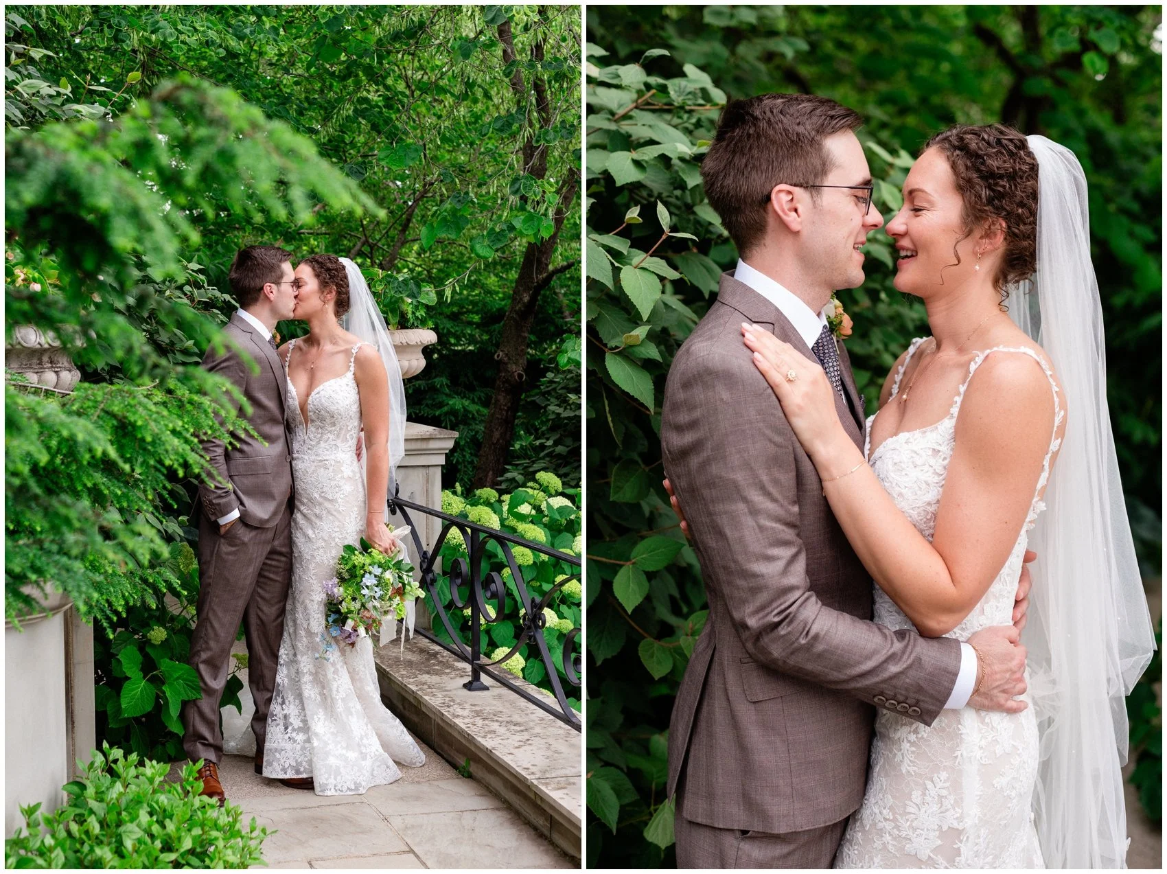 Julia & Todd Columbus Ohio Franklin Park Conservatory Wedding