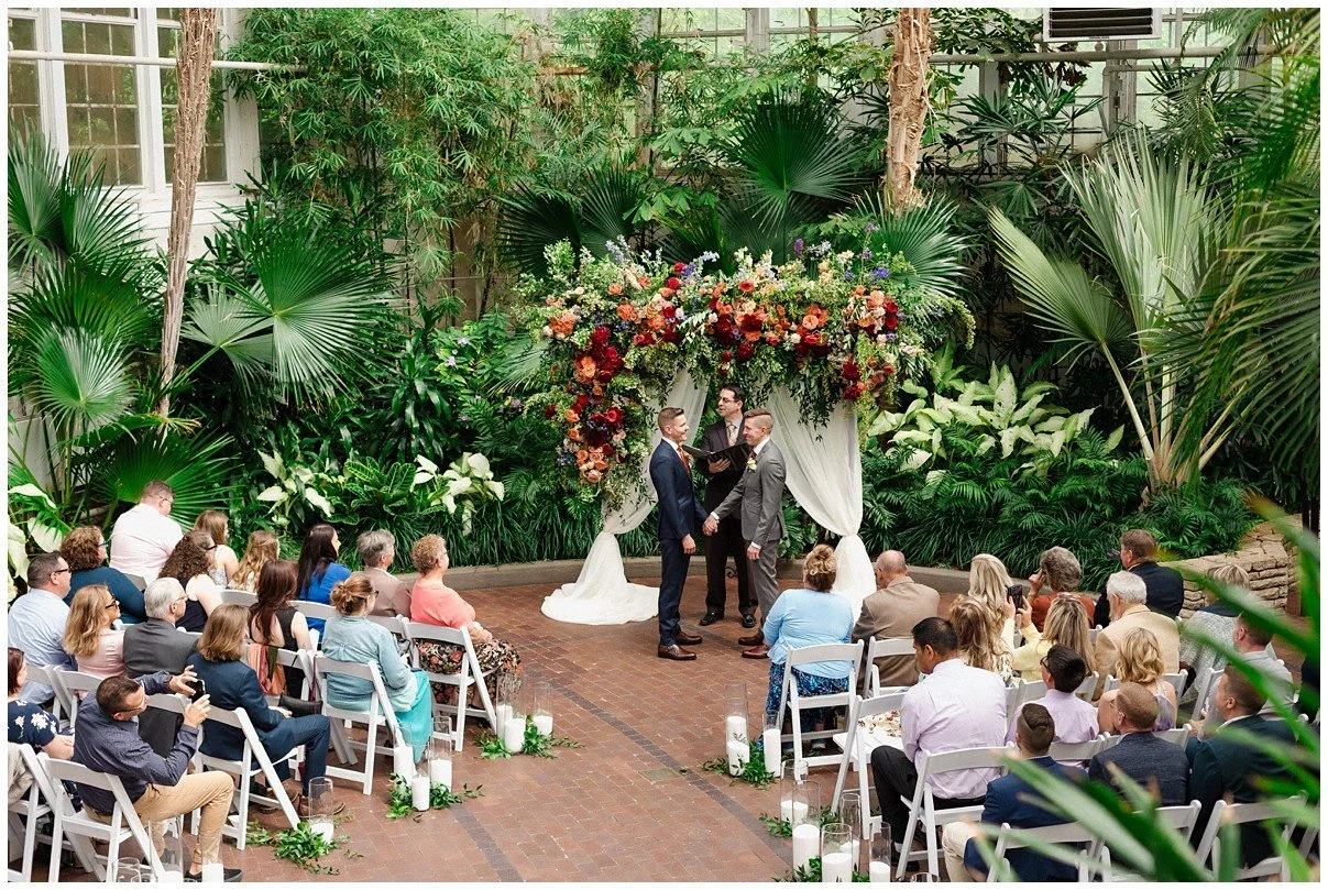 Jeff and Colins Stunning Franklin Park Conservatory Wedding