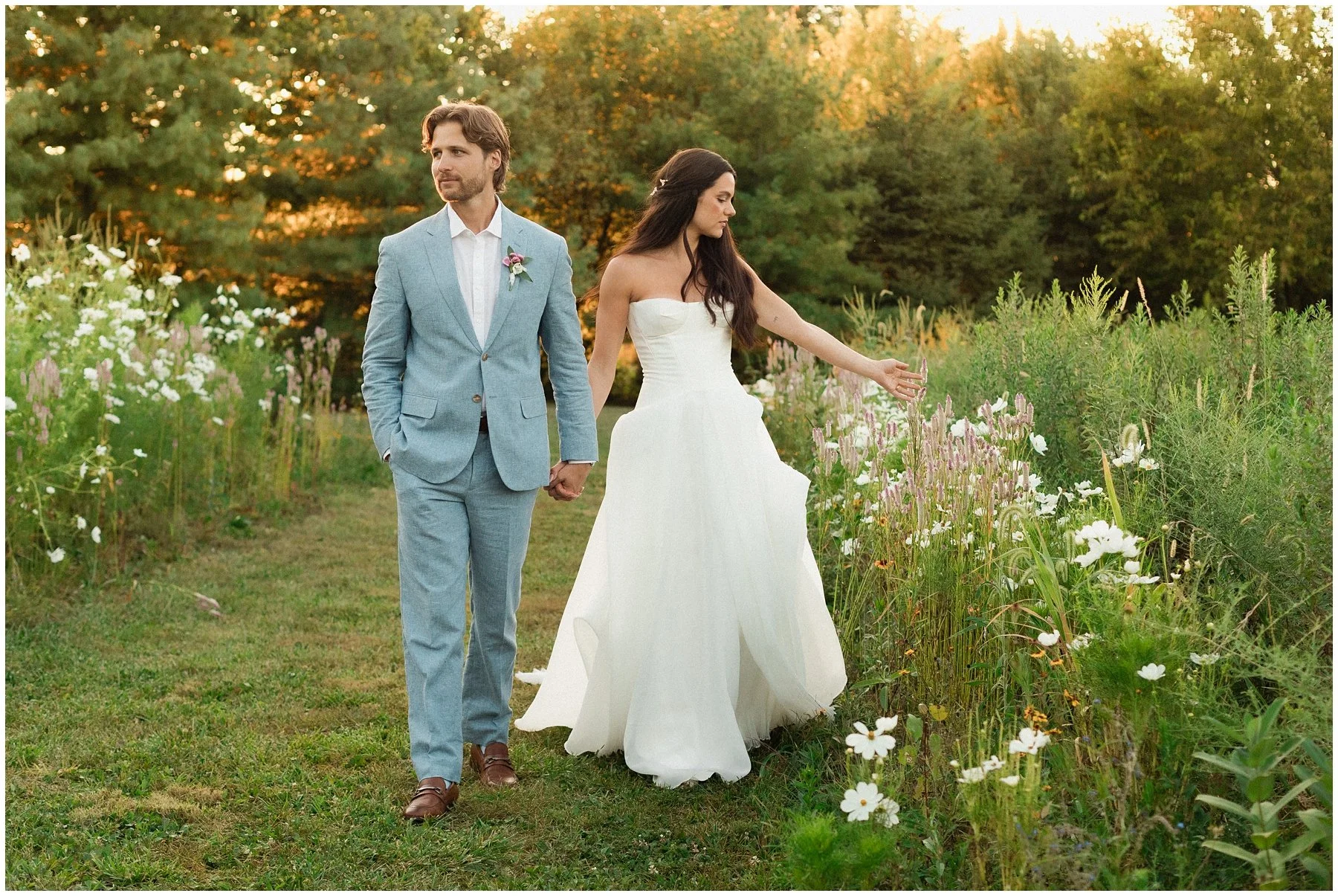 Katherine Matt Stylish Ohio Wedding