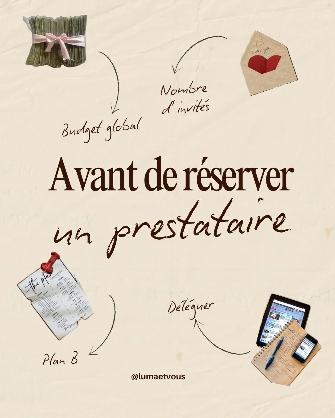 Ces d&eacute;tails peuvent sembler secondaires, mais ils font la diff&eacute;rence entre un &eacute;v&eacute;nement fluide et un &eacute;v&eacute;nement stressant. M&ecirc;me si un planning professionnel ne remplace pas un wedding planner ou coordina