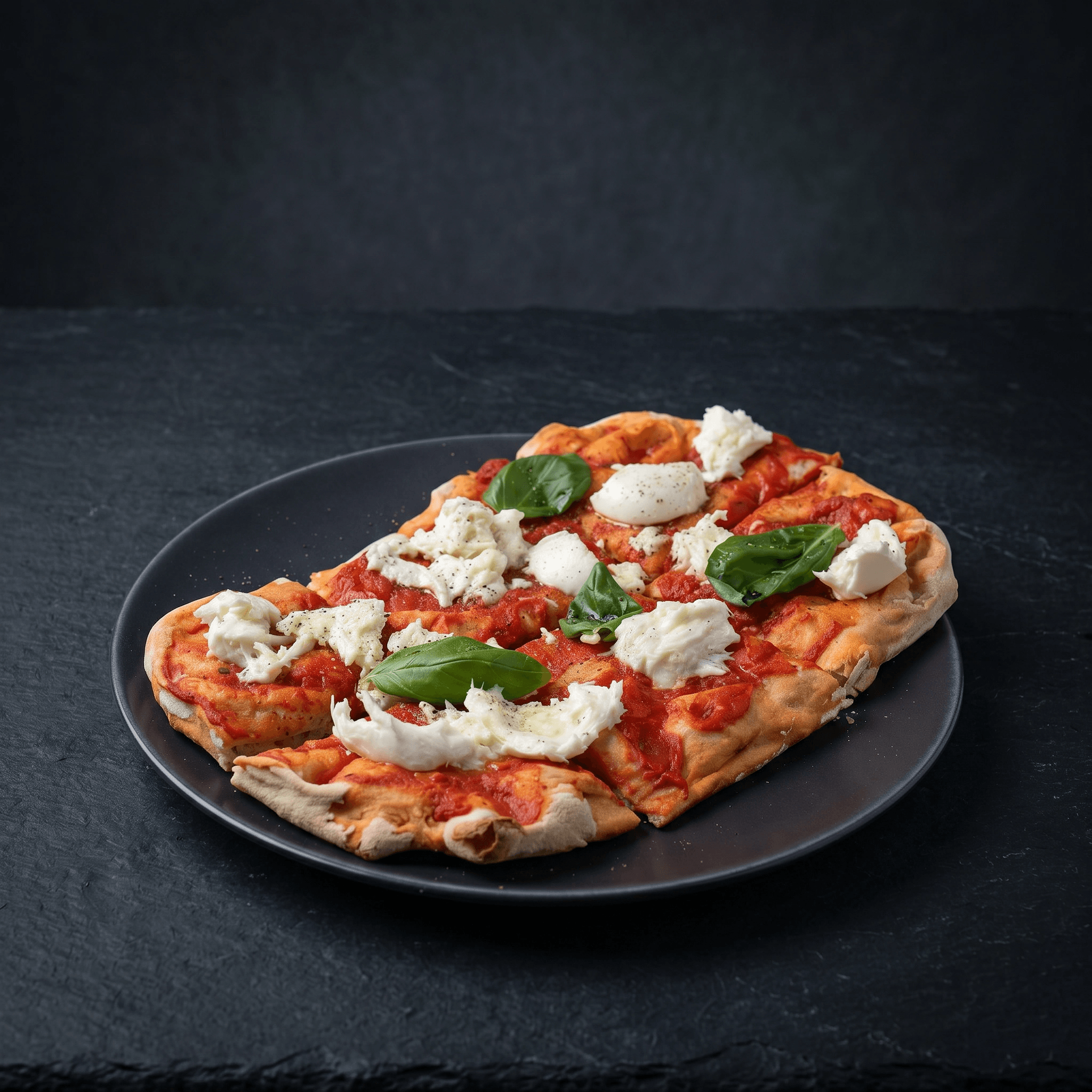 Pizza margherita
Traditionele pizza margherita — Italiaanse bar en restaurant Civiltà Boutique, Antwerpen Zuid.