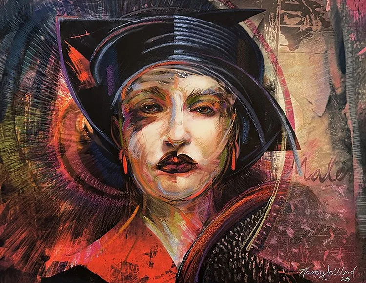 Sophia - 36" x 30", 1 of 1, Chalk Pastels and Pigment Ink on Hahnemühle William Turner 100% Rag Paper