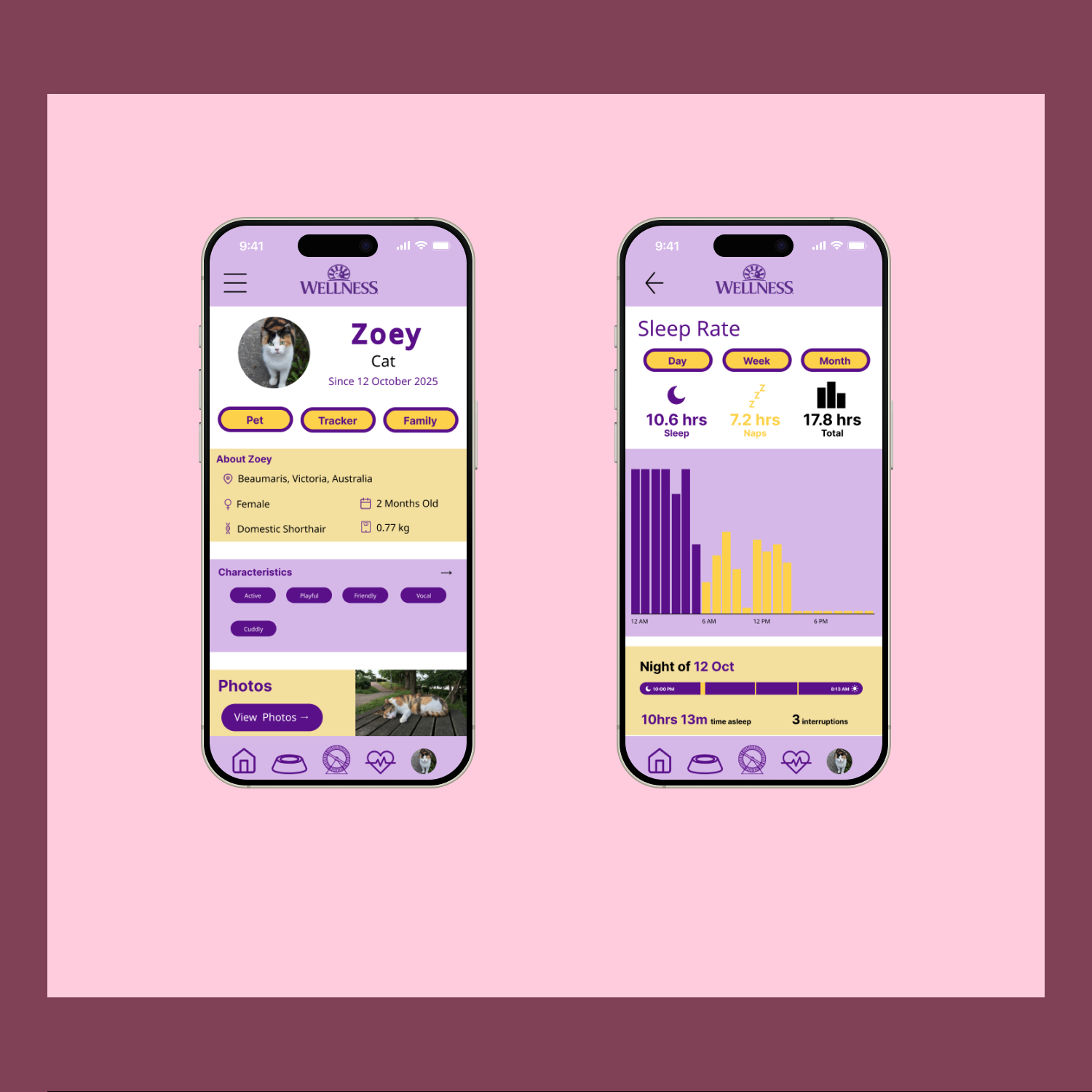 Wellness® Pet Food App (STUDENT WORK)