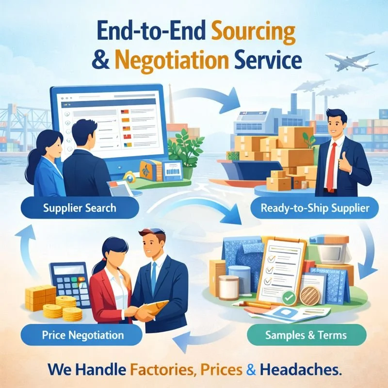 End-to-End Sourcing & Negotiation Service